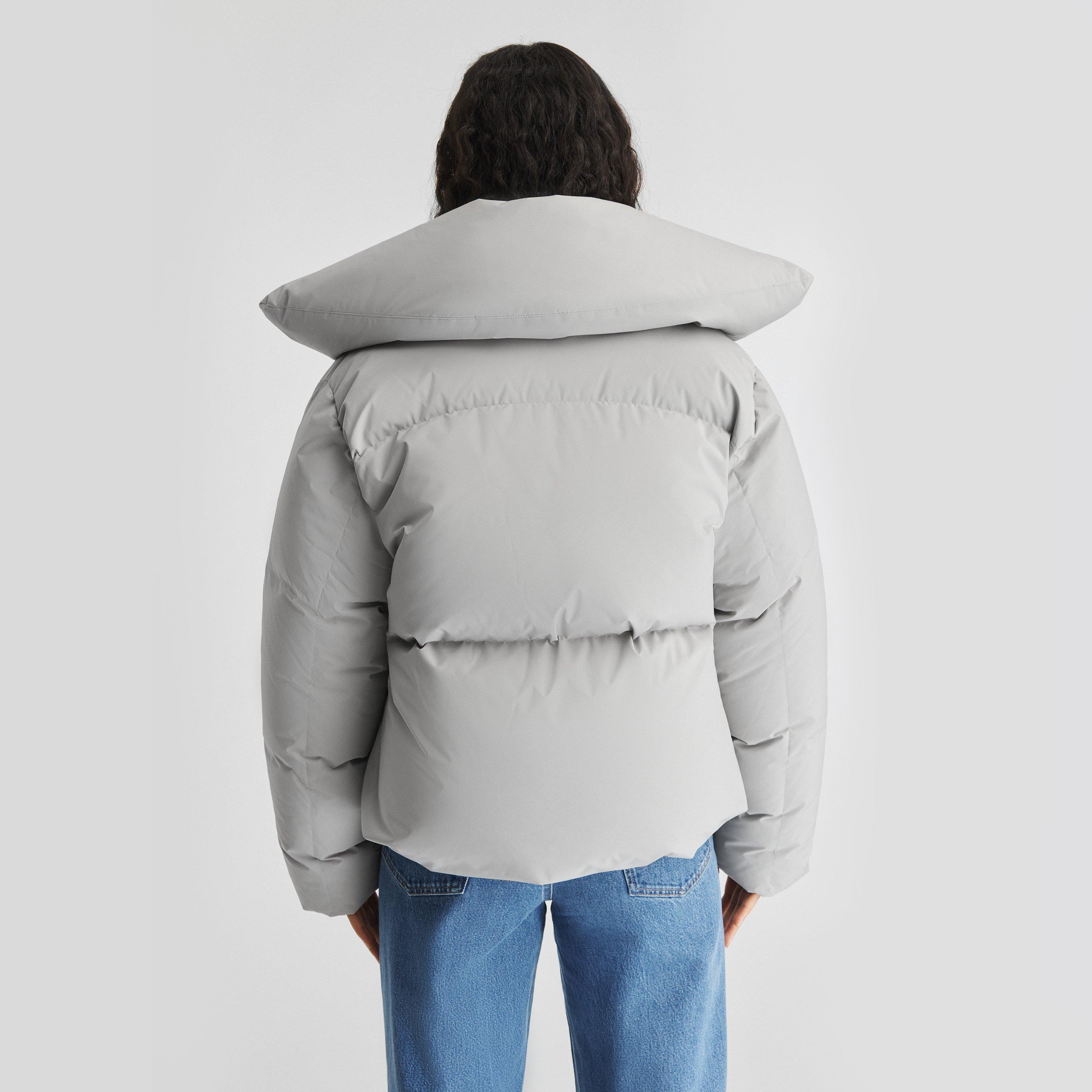 Stone - Axel Arigato - Women's Mist Insulated Short Puffer Jacket - 2