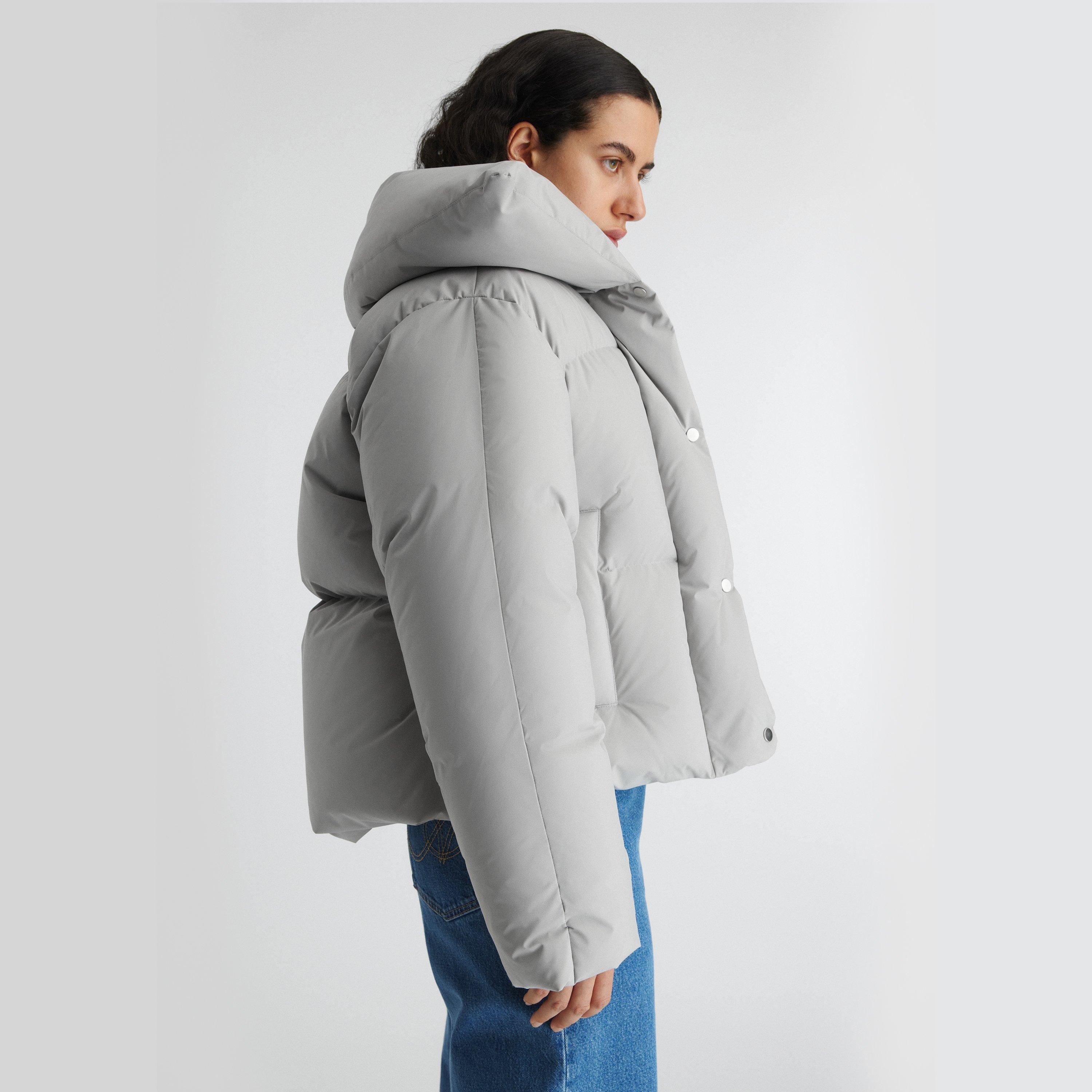 Stone - Axel Arigato - Women's Mist Insulated Short Puffer Jacket - 4