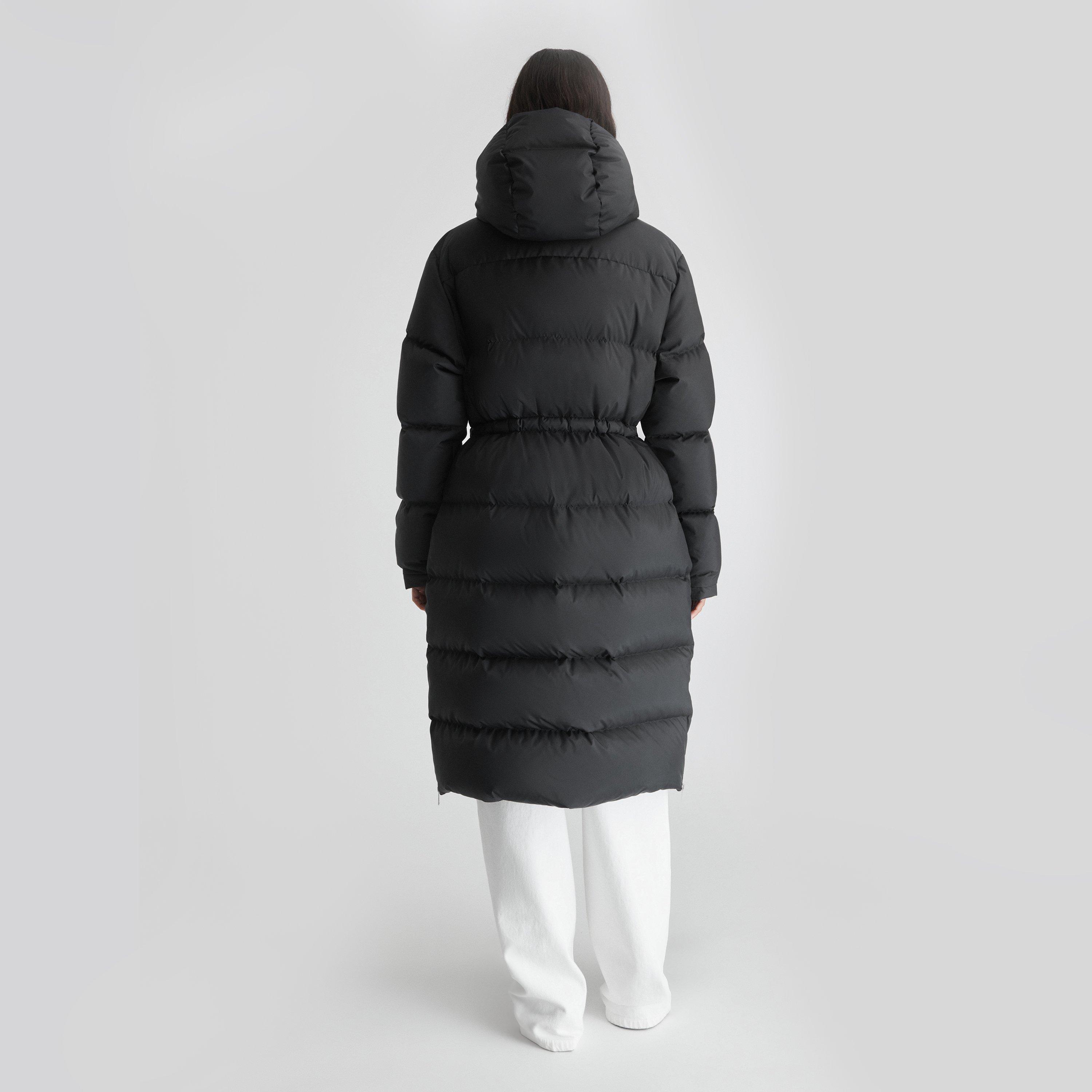 Black - Axel Arigato - Women's Lumia Long Puffer Jacket - 2