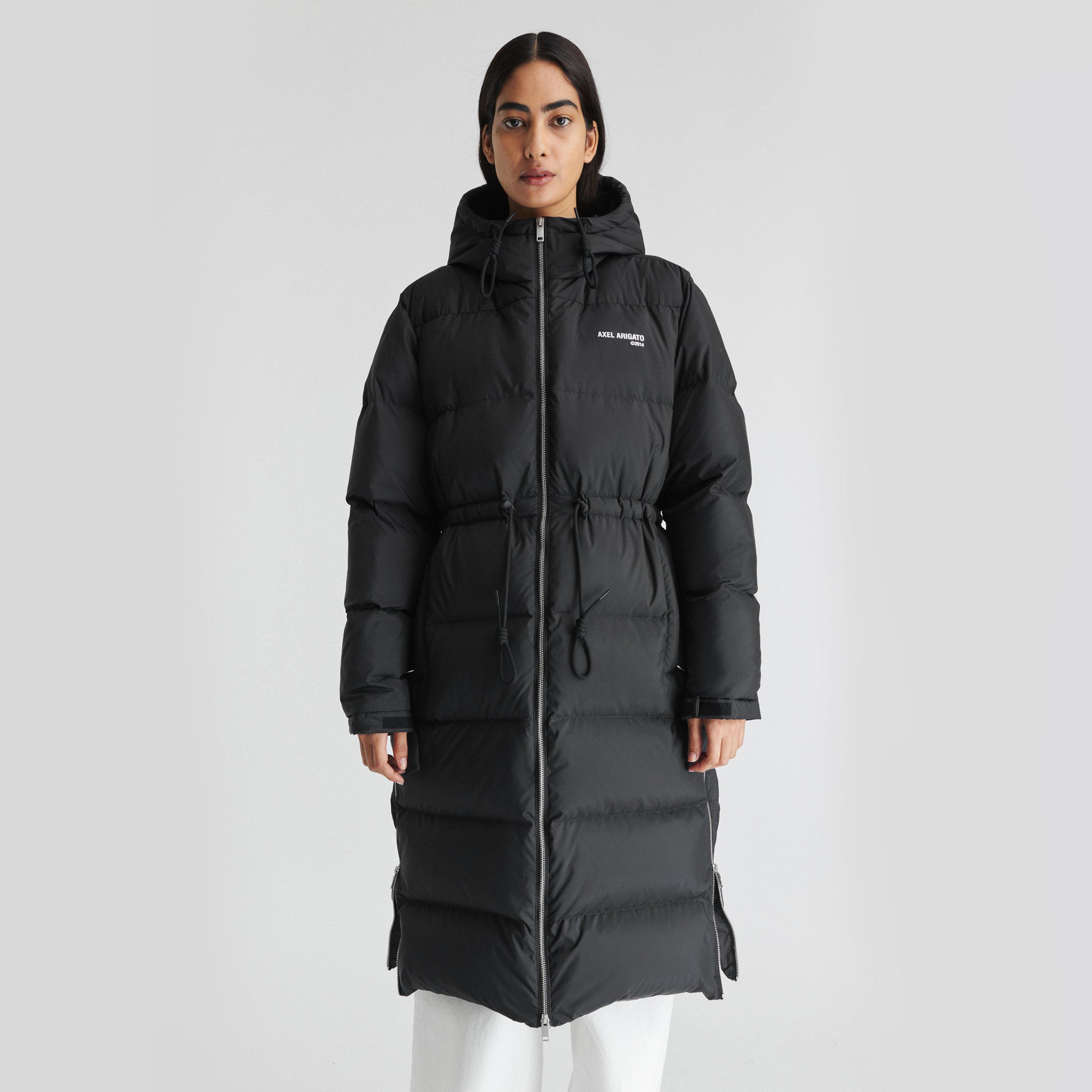 Black - Axel Arigato - Women's Lumia Long Puffer Jacket - 3