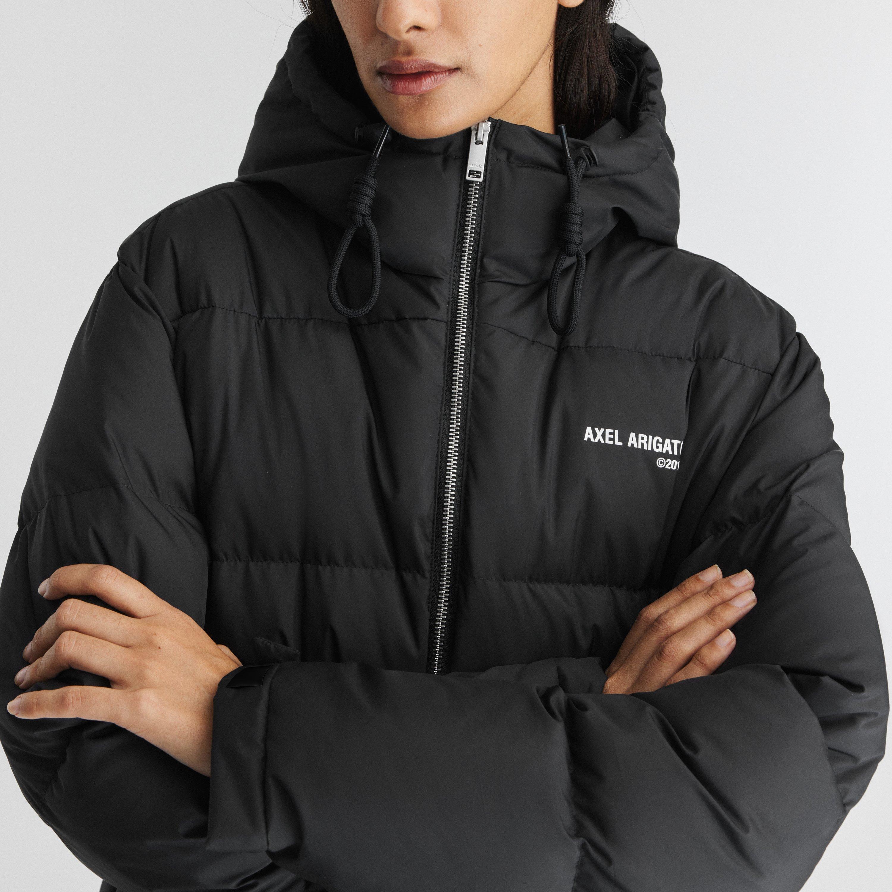 Black - Axel Arigato - Women's Lumia Long Puffer Jacket - 4