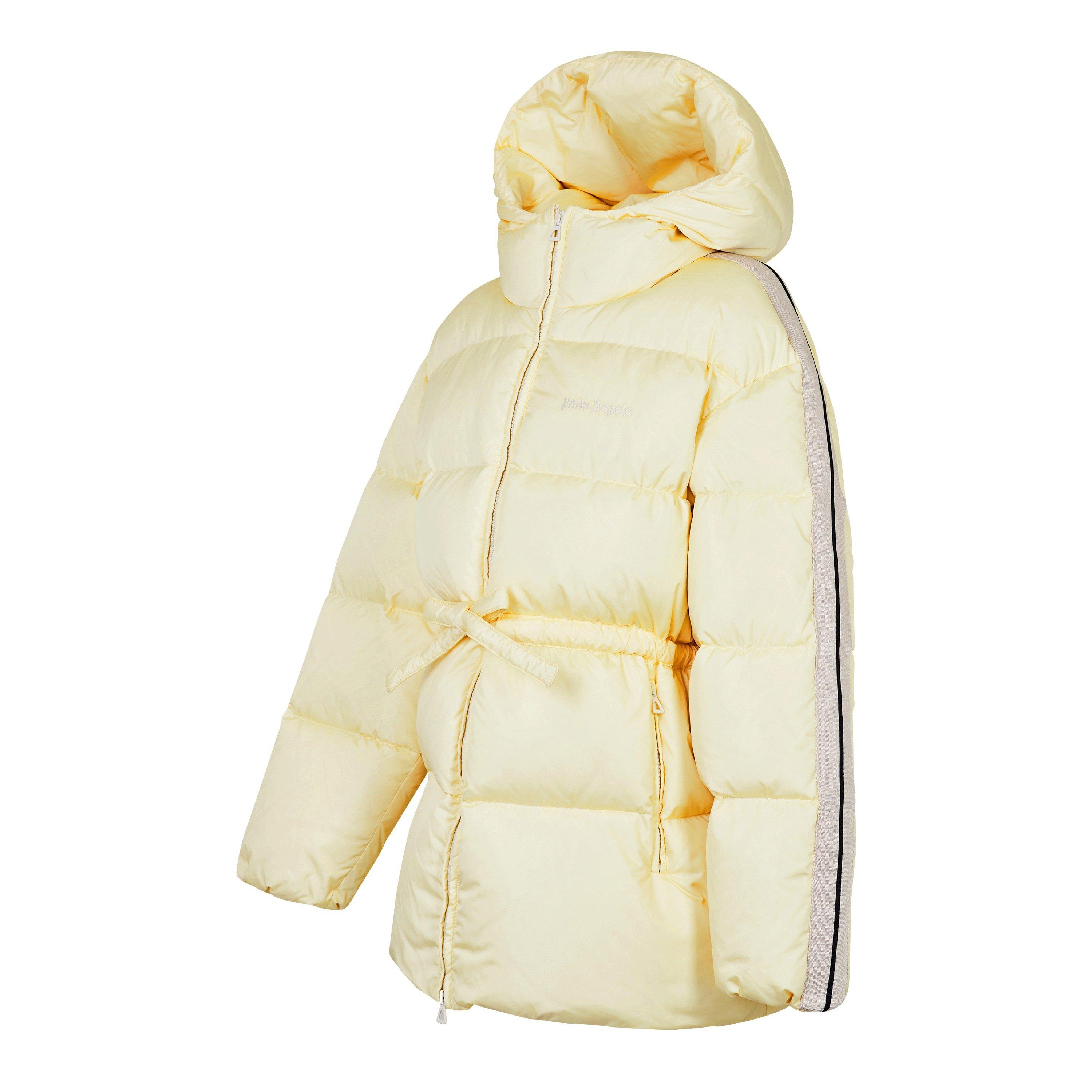 Butter 0403 - Palm Angels - Women's Belted Down Hooded Long Sleeve Short Puffer Jacket - 6