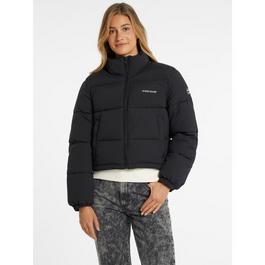 Guess Cropped Puffer Jacket