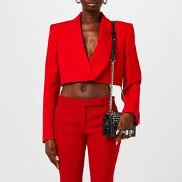 Alexander McQueen Ultra-Crop Blazer
