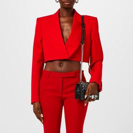 Alexander McQueen Ultra Crop Blazer