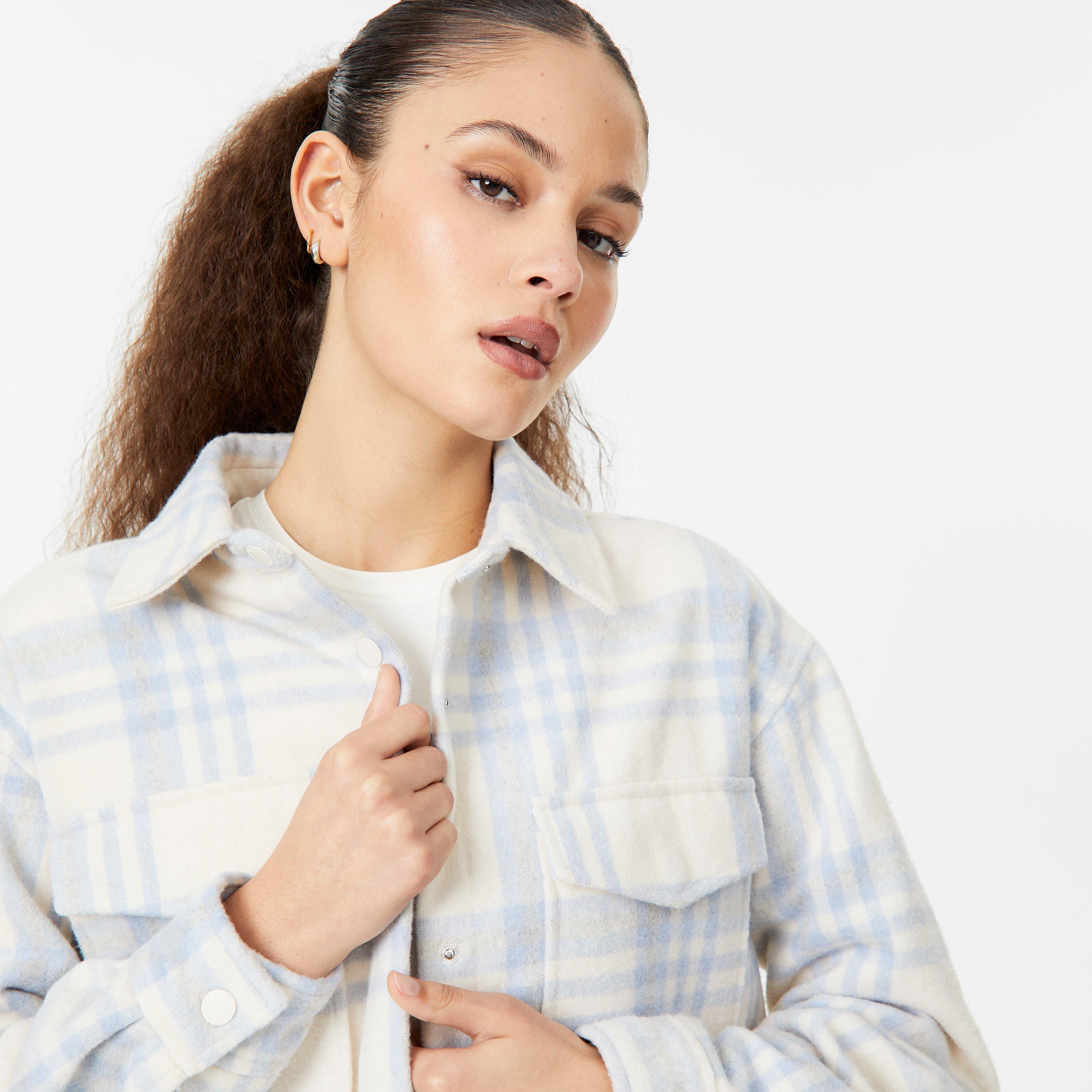 Check - Jack Wills - Ouston Check Pattern Long Sleeve Overshirt - 3