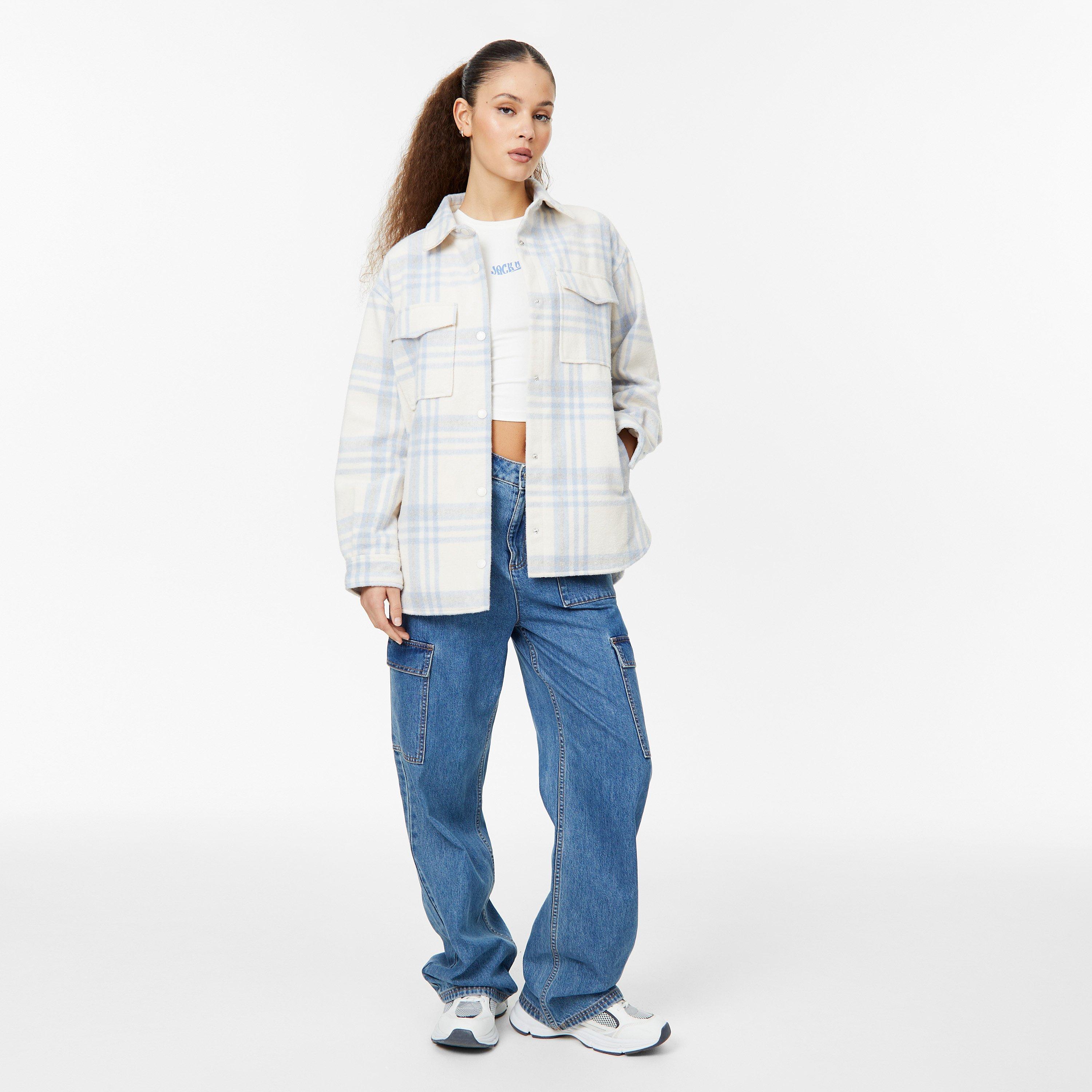 Check - Jack Wills - Ouston Check Pattern Long Sleeve Overshirt - 4