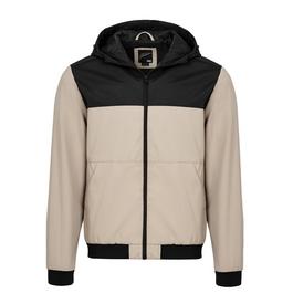 Fabric Hooded Jacket Sn43