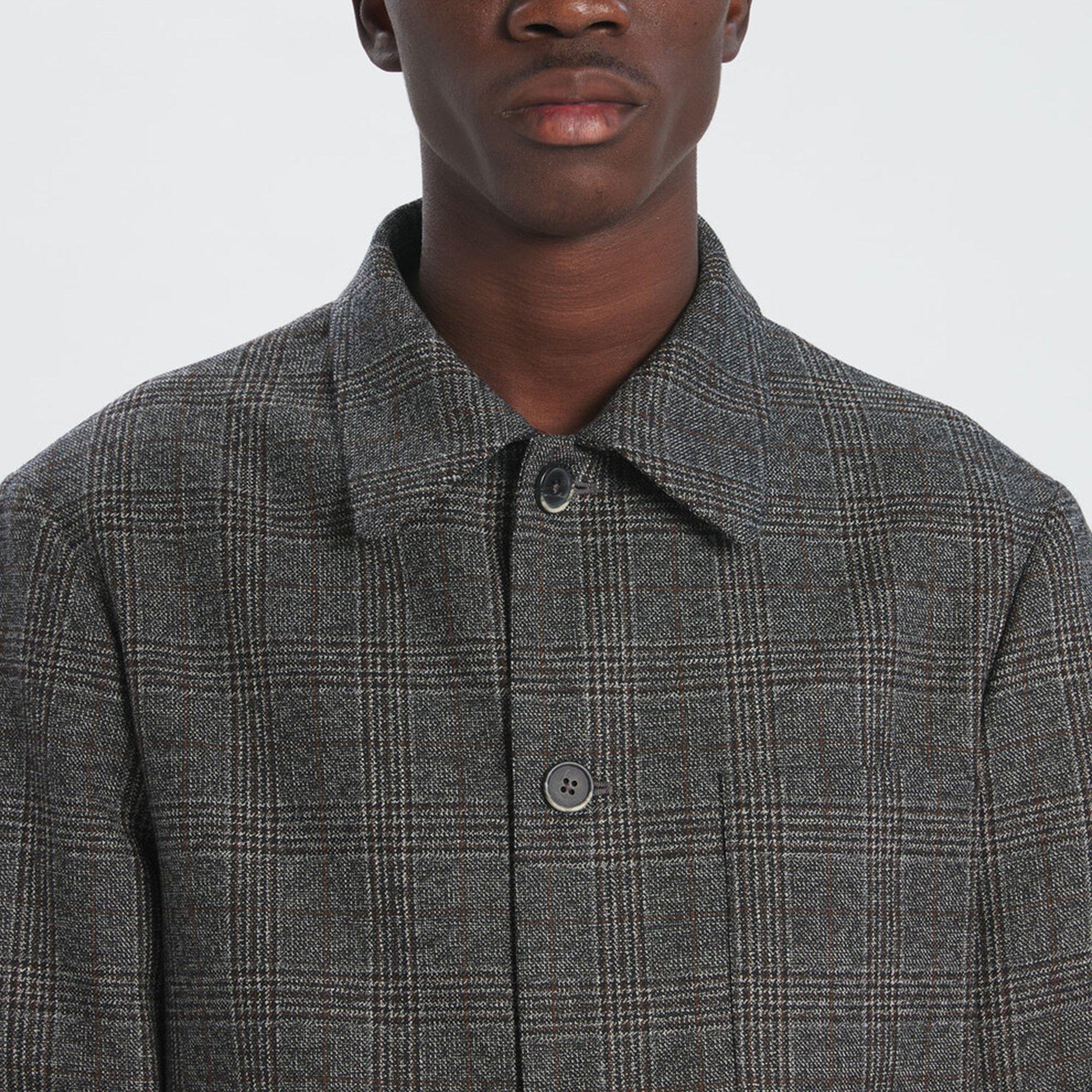 Unico UNI - Barena - Men's Visal Linen Long Sleeve Overshirt - 4