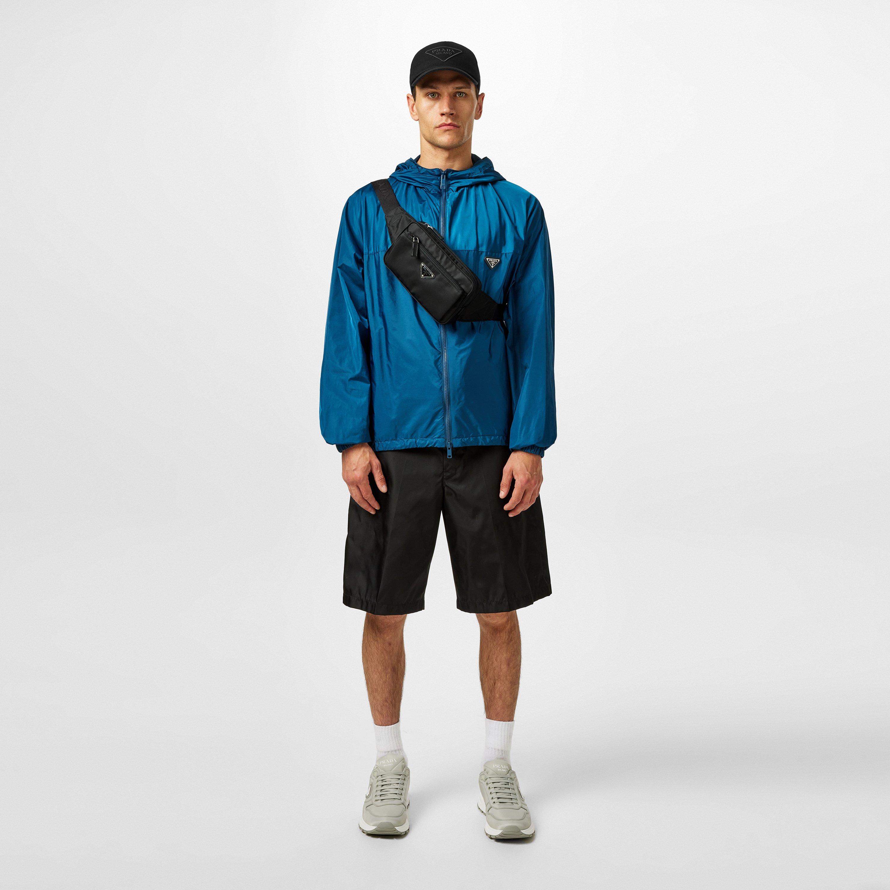 Aviazione - Prada - Men's Re-Nylon Recycled Hooded Long Sleeve Oversized Fit Windbreaker - 6