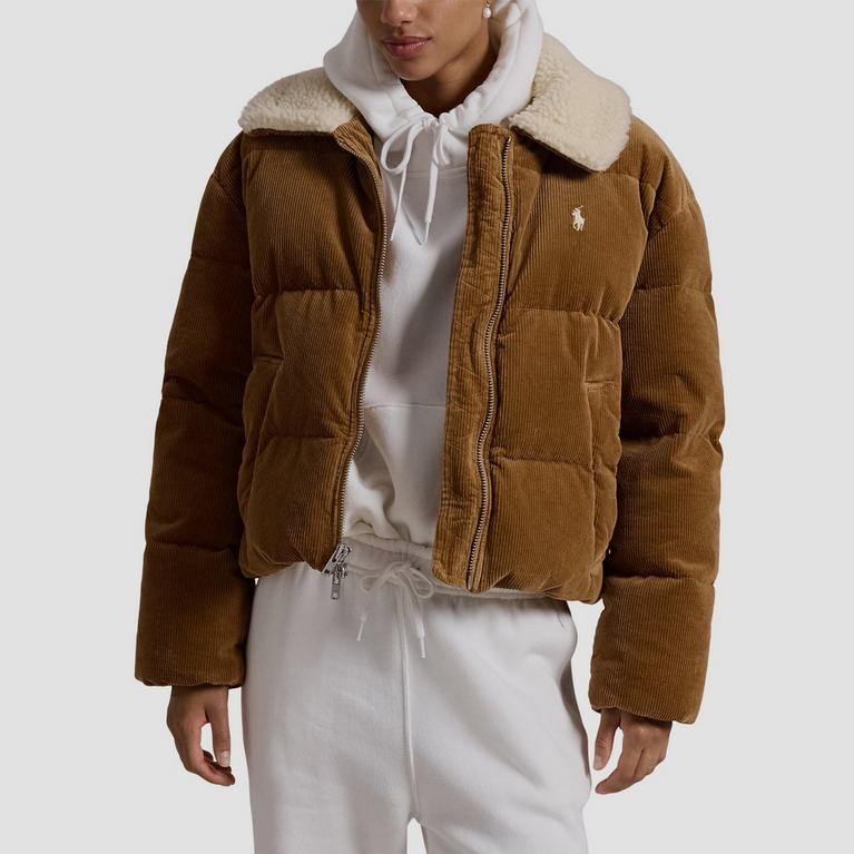 Polo Ralph Lauren | Quilted Corduroy Down Jacket | Short Polo Ralph Lauren | Quilted Corduroy Down Jacket | Short