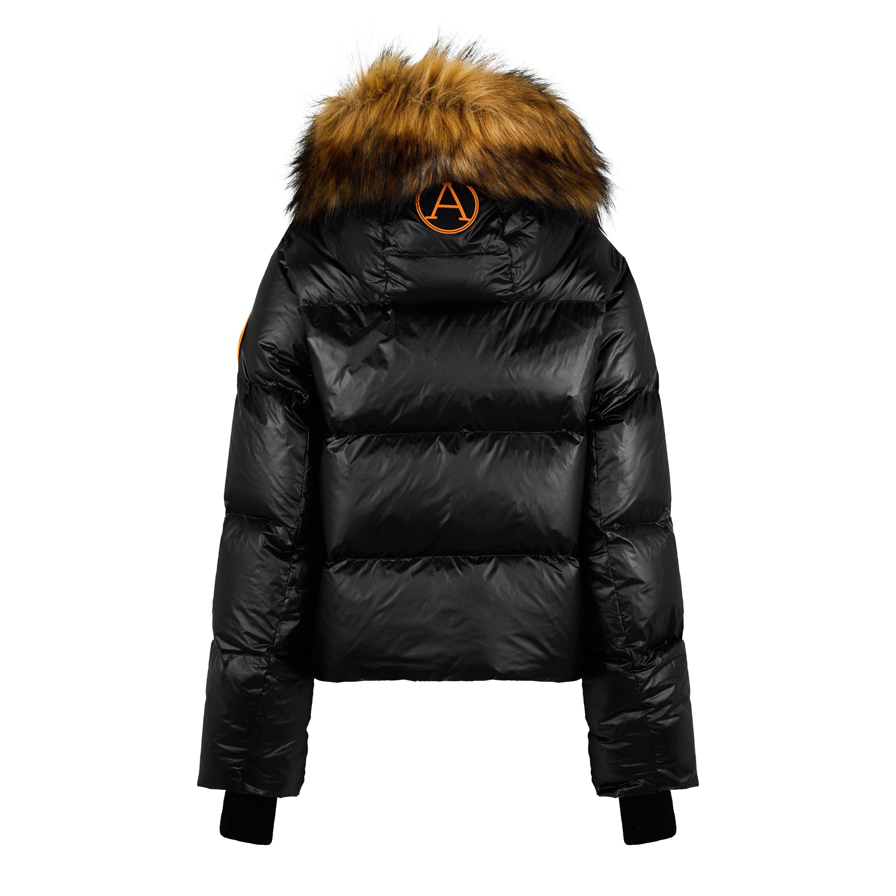 Sort - Arctic Army - Women's Cropped Puffer Lightweight Detachable Hood Short Puffer Jacket - 6