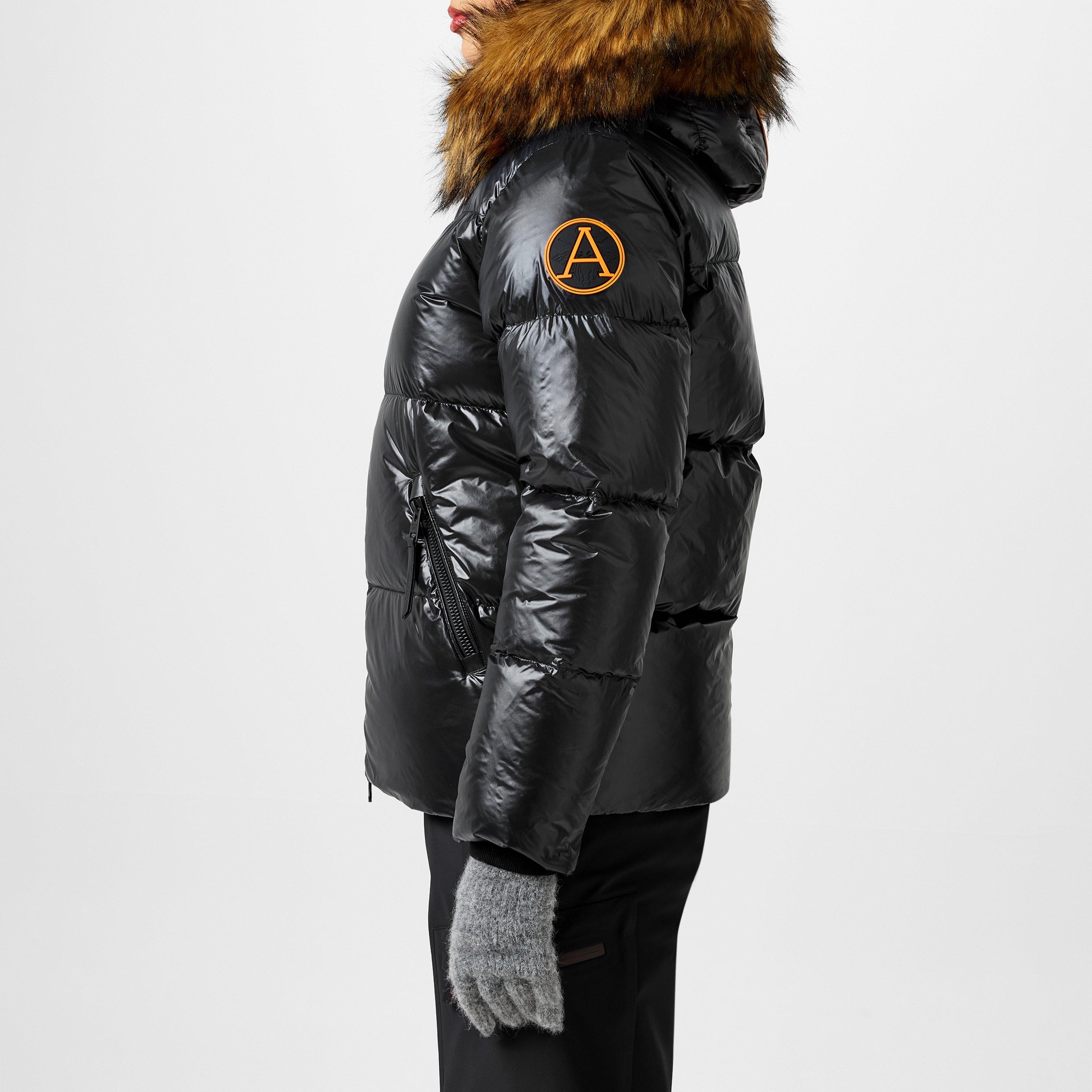 Arctic Army Women's Faux Fur Puffer Lightweight Padded Jacket