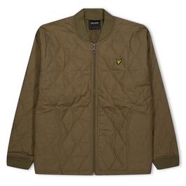 Lyle and Scott Quilted Waxed Jacket