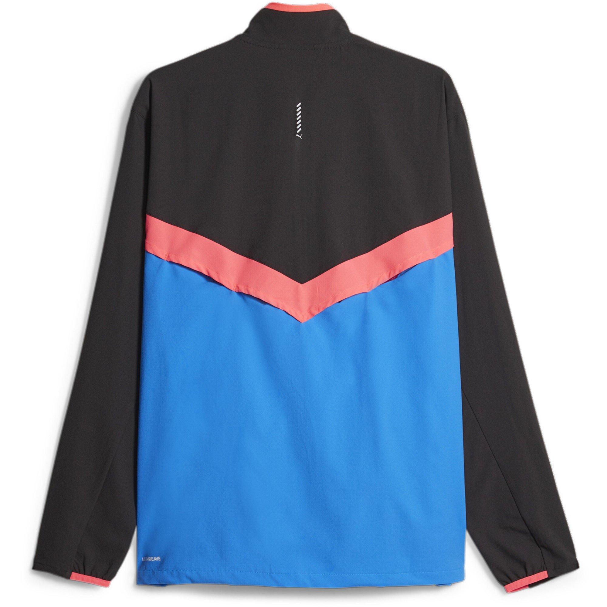 Crno/Plavo - Puma - Run Ultraweave Performance Training Jacket - 7