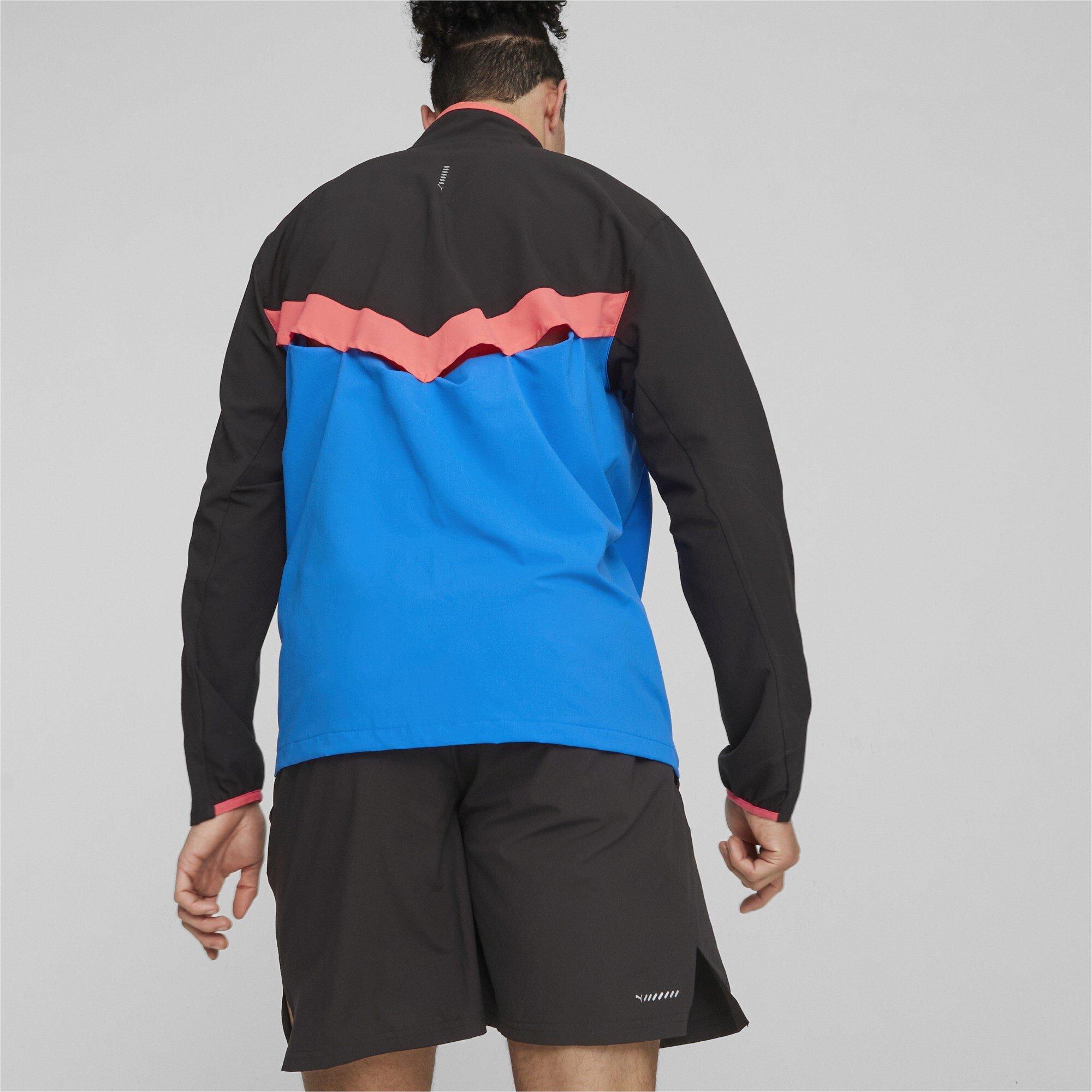 Crno/Plavo - Puma - Run Ultraweave Performance Training Jacket - 3
