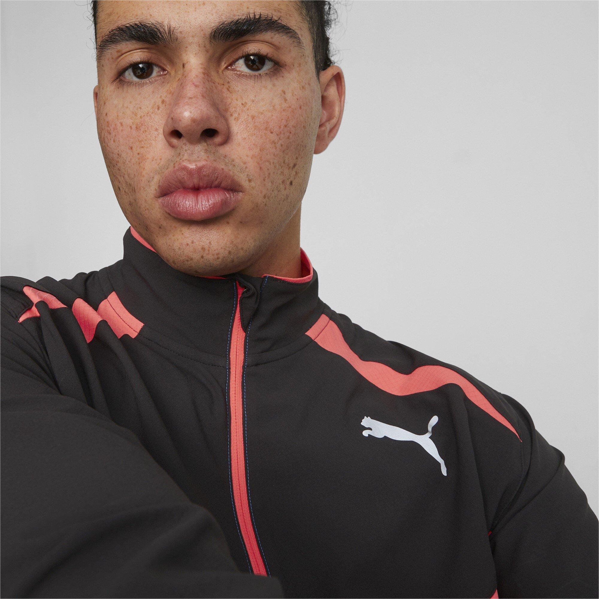 Crno/Plavo - Puma - Run Ultraweave Performance Training Jacket - 4