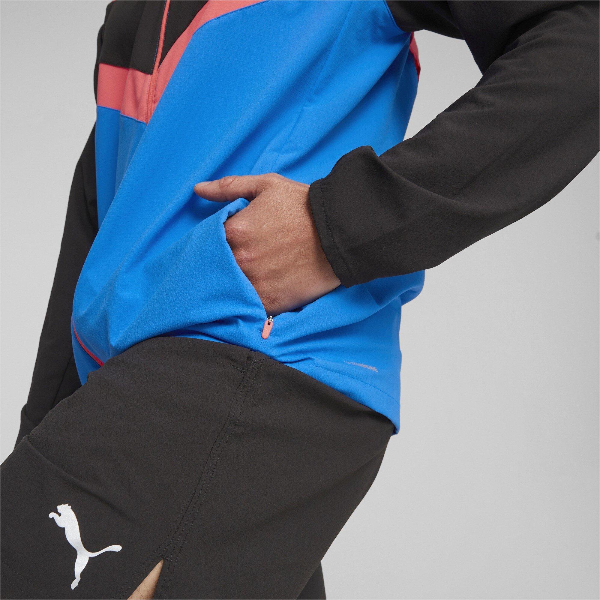 Crno/Plavo - Puma - Run Ultraweave Performance Training Jacket - 5