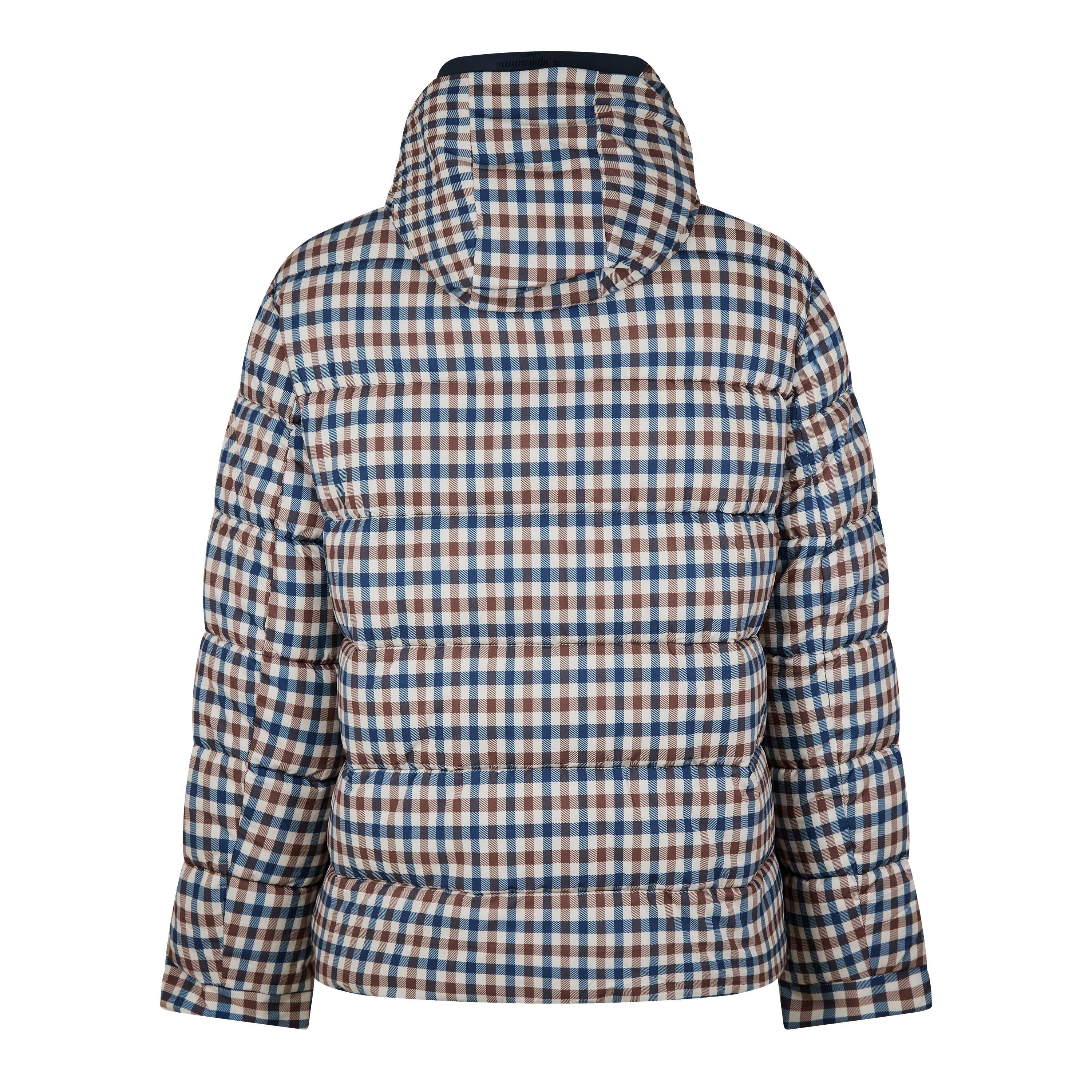 Check - Aquascutum - Checked Puffer Jacket - 2