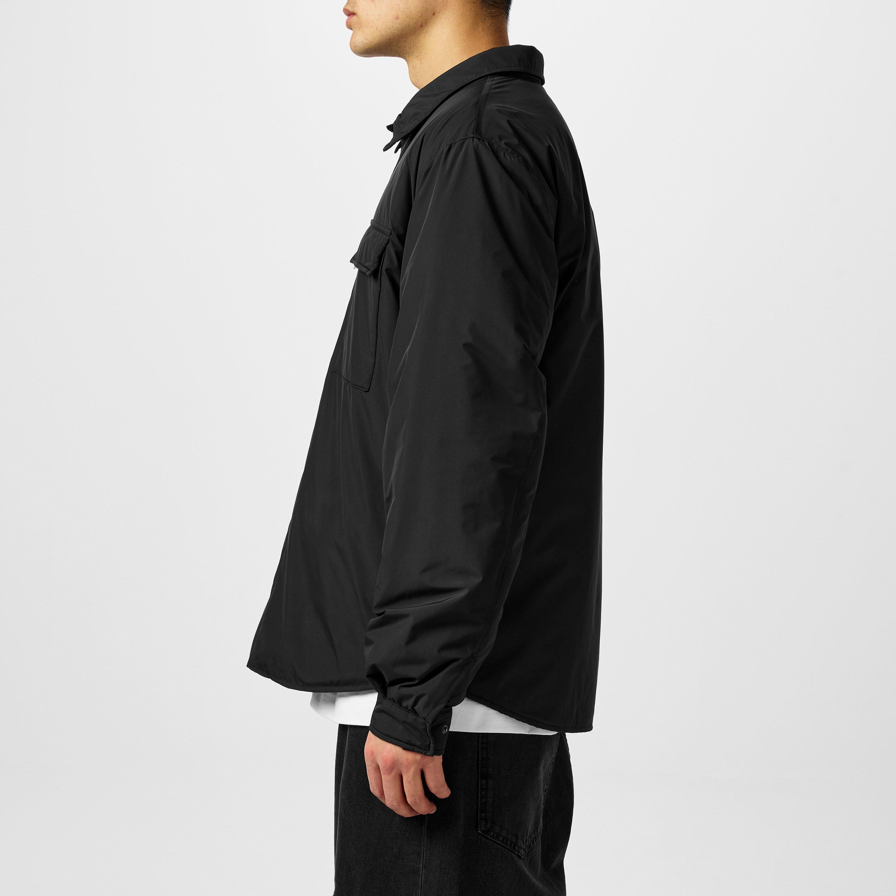 Black - Aquascutum - Men's  Active Long Sleeve Overshirt - 5