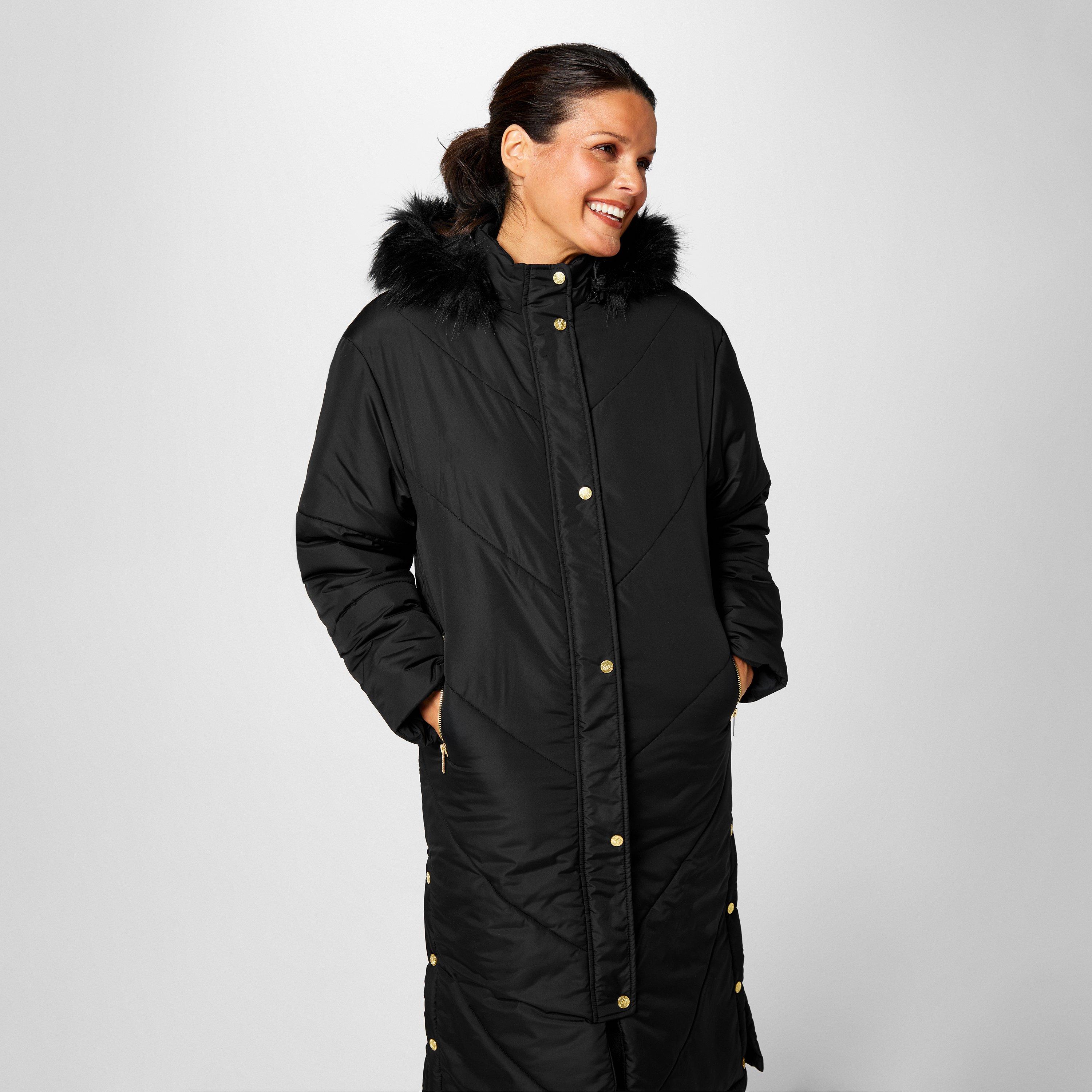 Black - Biba - Biba Hooded Puffer Coat - 3