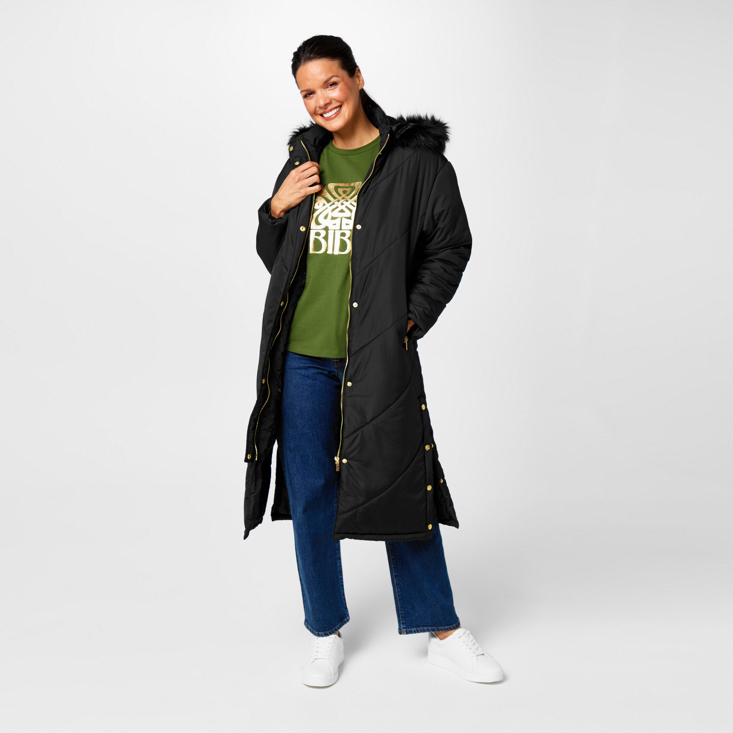 Black - Biba - Biba Hooded Puffer Coat - 4