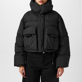 Moncler Kar Hooded Short Down Jacket