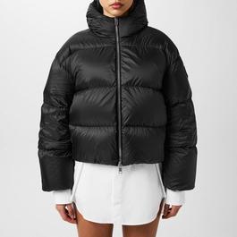 Moncler Skaara Hooded Short Down Jacket