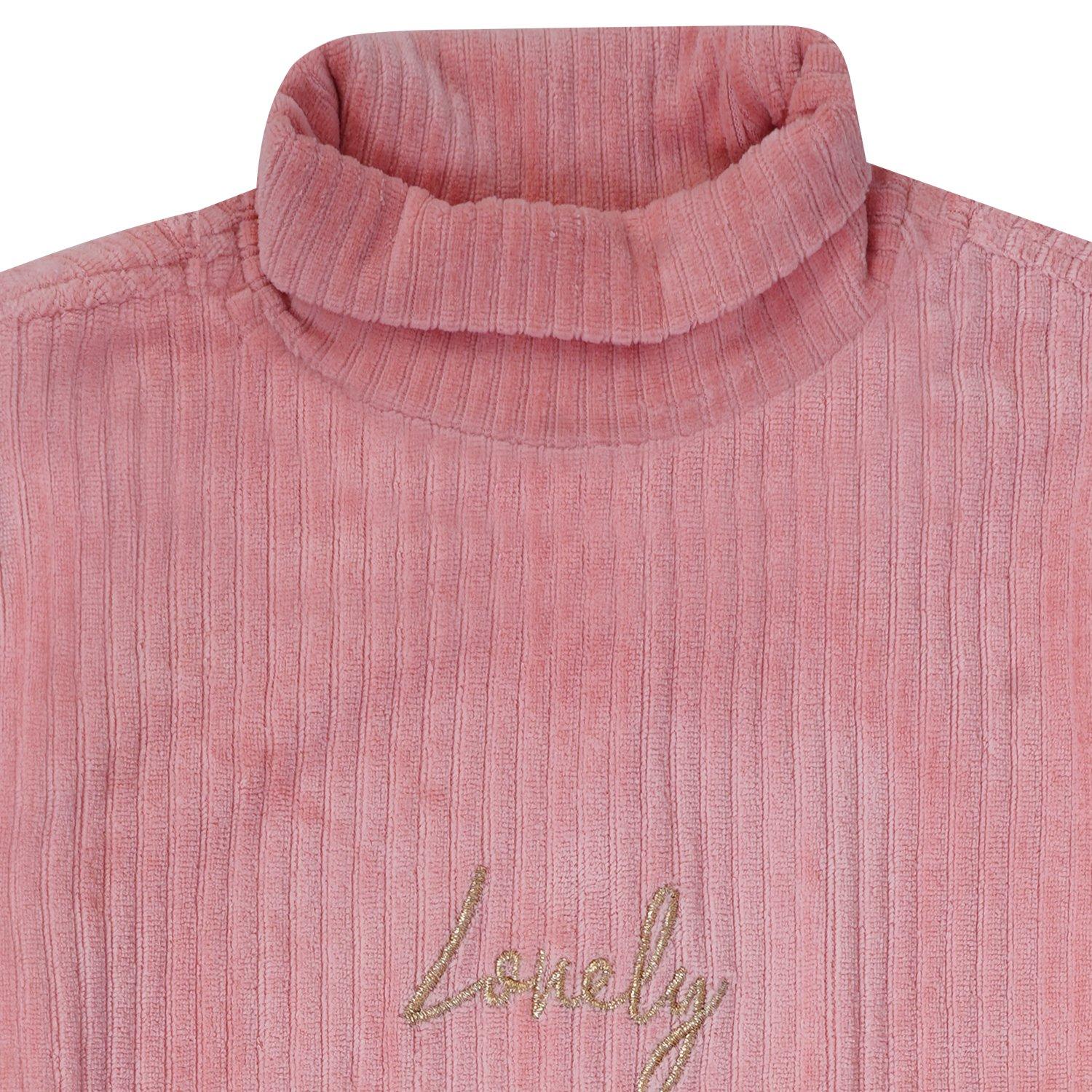 Pink - Miso - Corduroy Skater Dress - 4