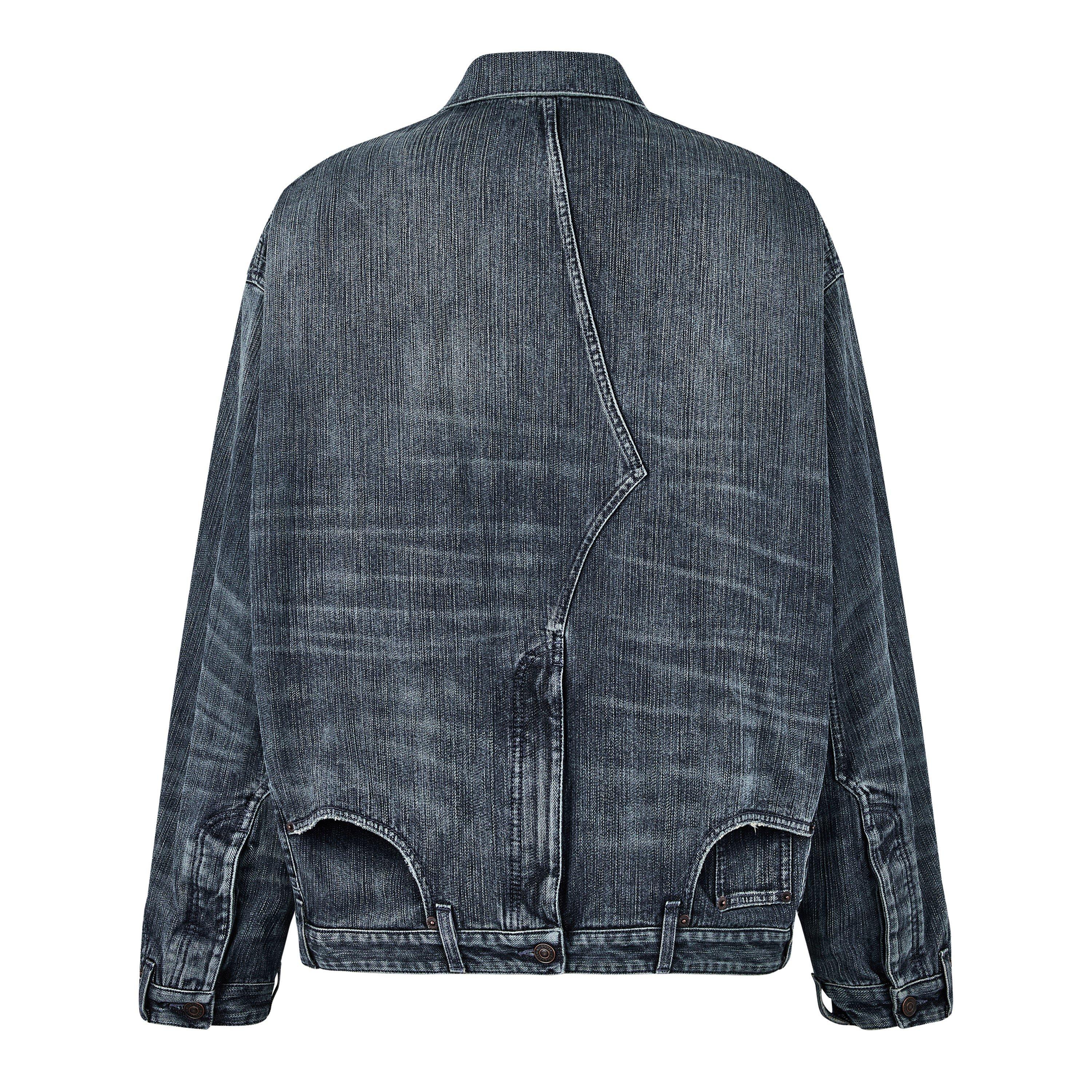 Blue - Balenciaga - Men's Structured Tailored Blazer - 2