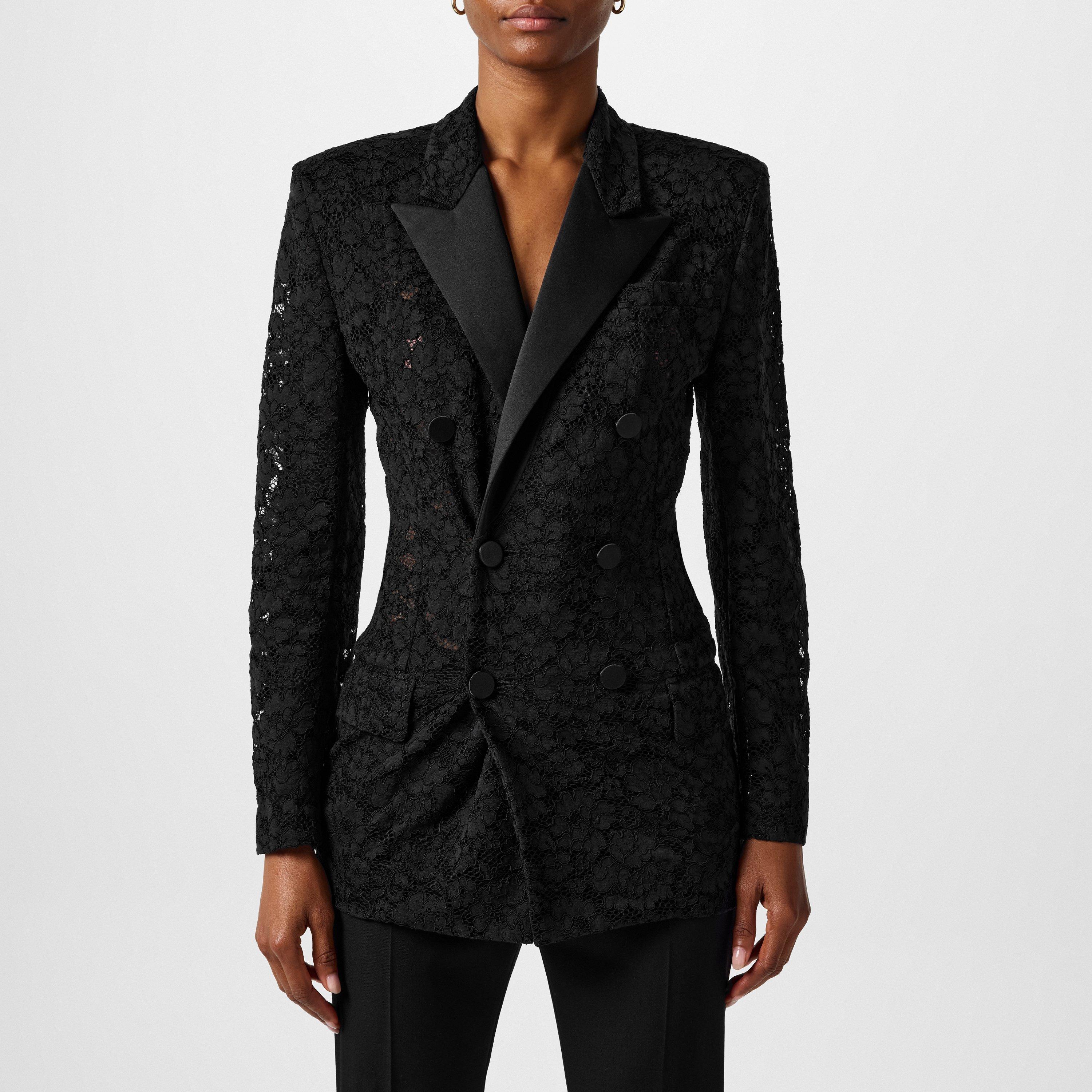 【関税＆送料込み】Saint Laurent Guipure Lace Blazer Saint Laurent | Guipure Lace Blazer | Blazers | Cruise Fashion