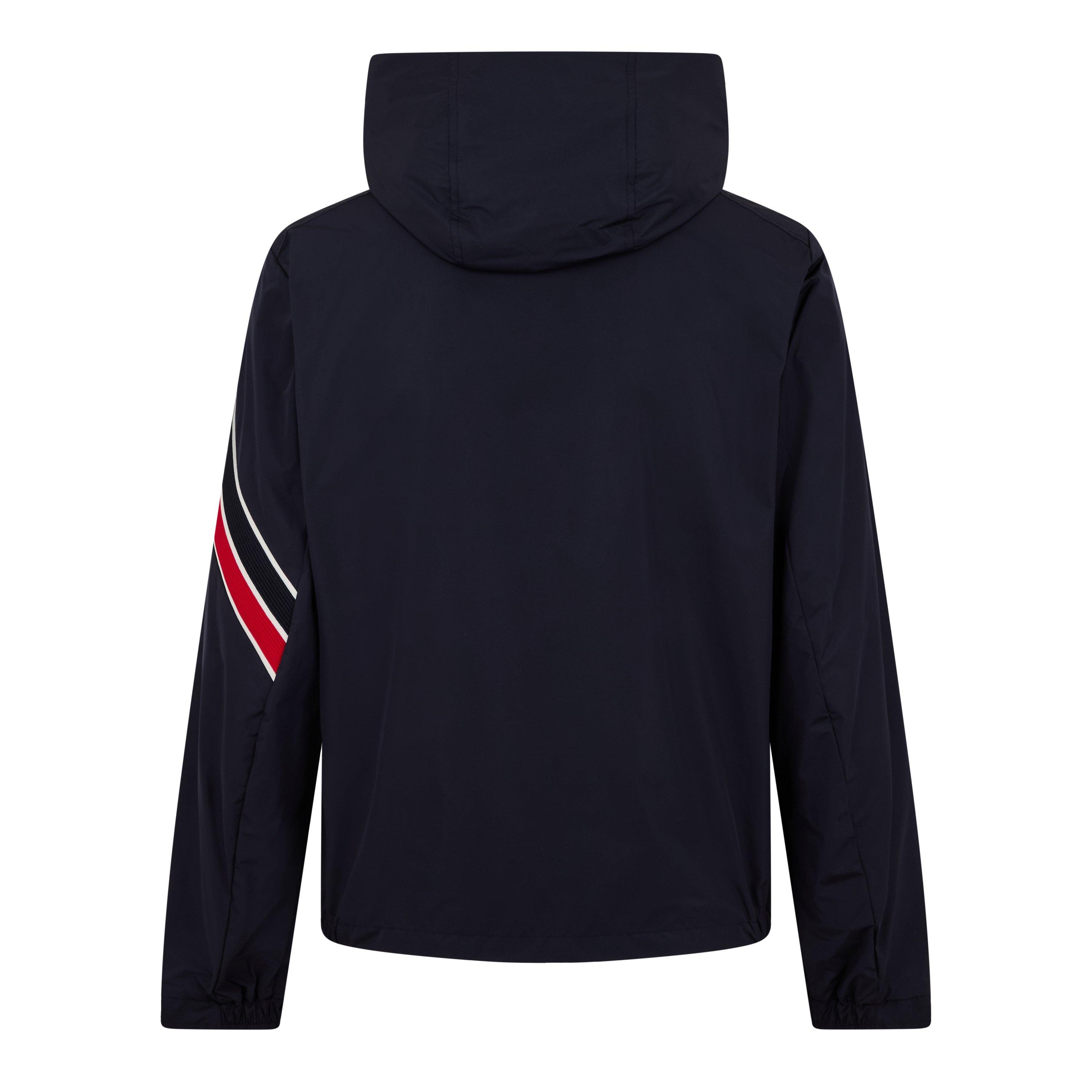 Dark Blue 74S - Moncler - Men's Claut Water-Repellent Goose Down Hooded Short Puffer Jacket - 2