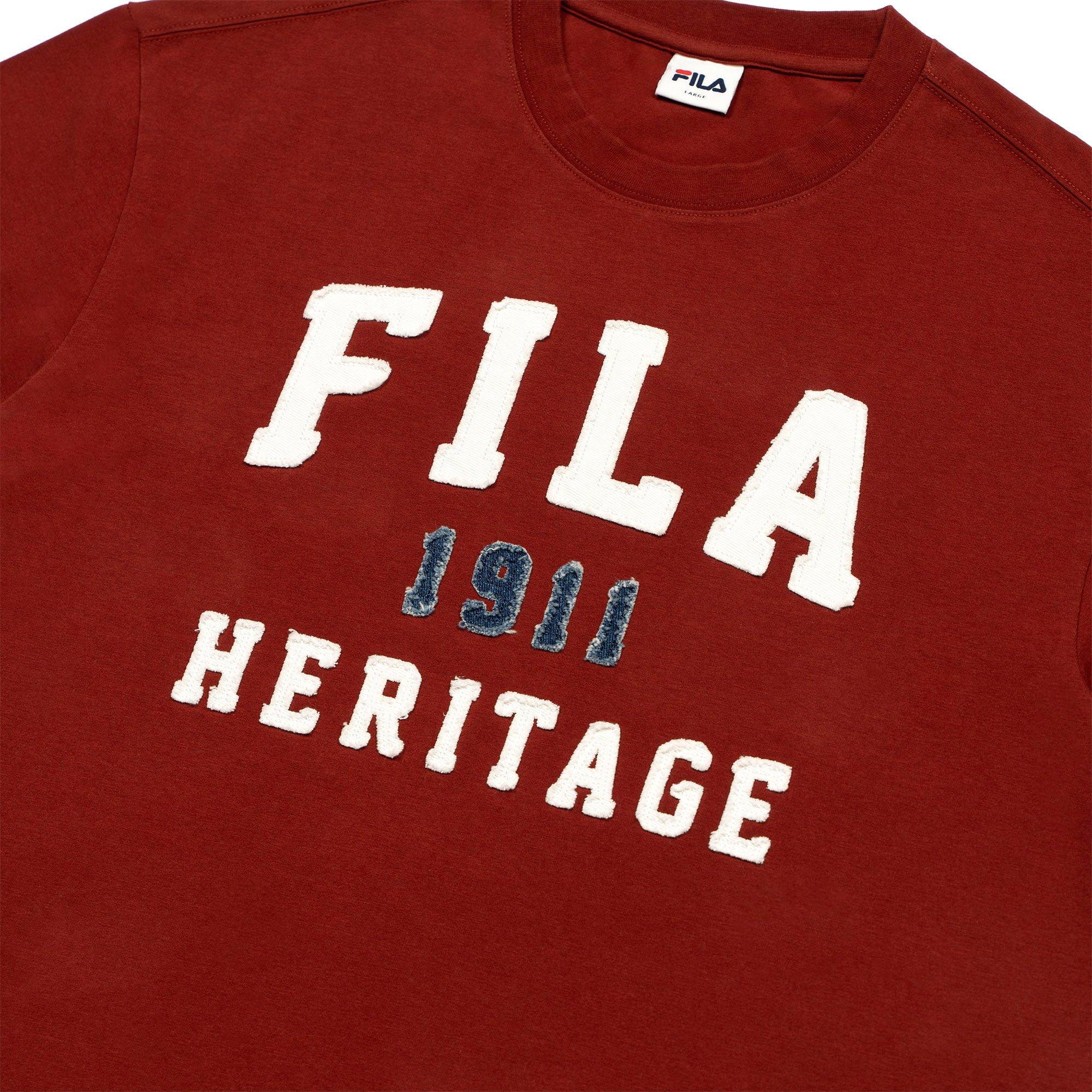 Brown - Fila - FILA New Original Adults Oversized T Shirt - 3