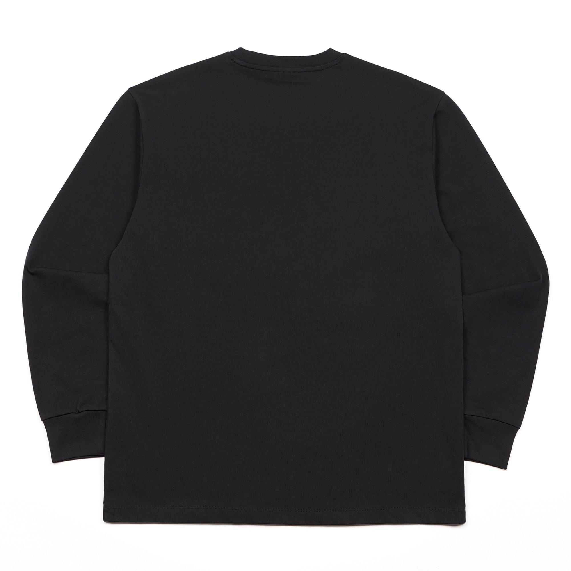 Black - Fila - Classic Essential Pocket Adults Long Sleeve T Shirt - 2