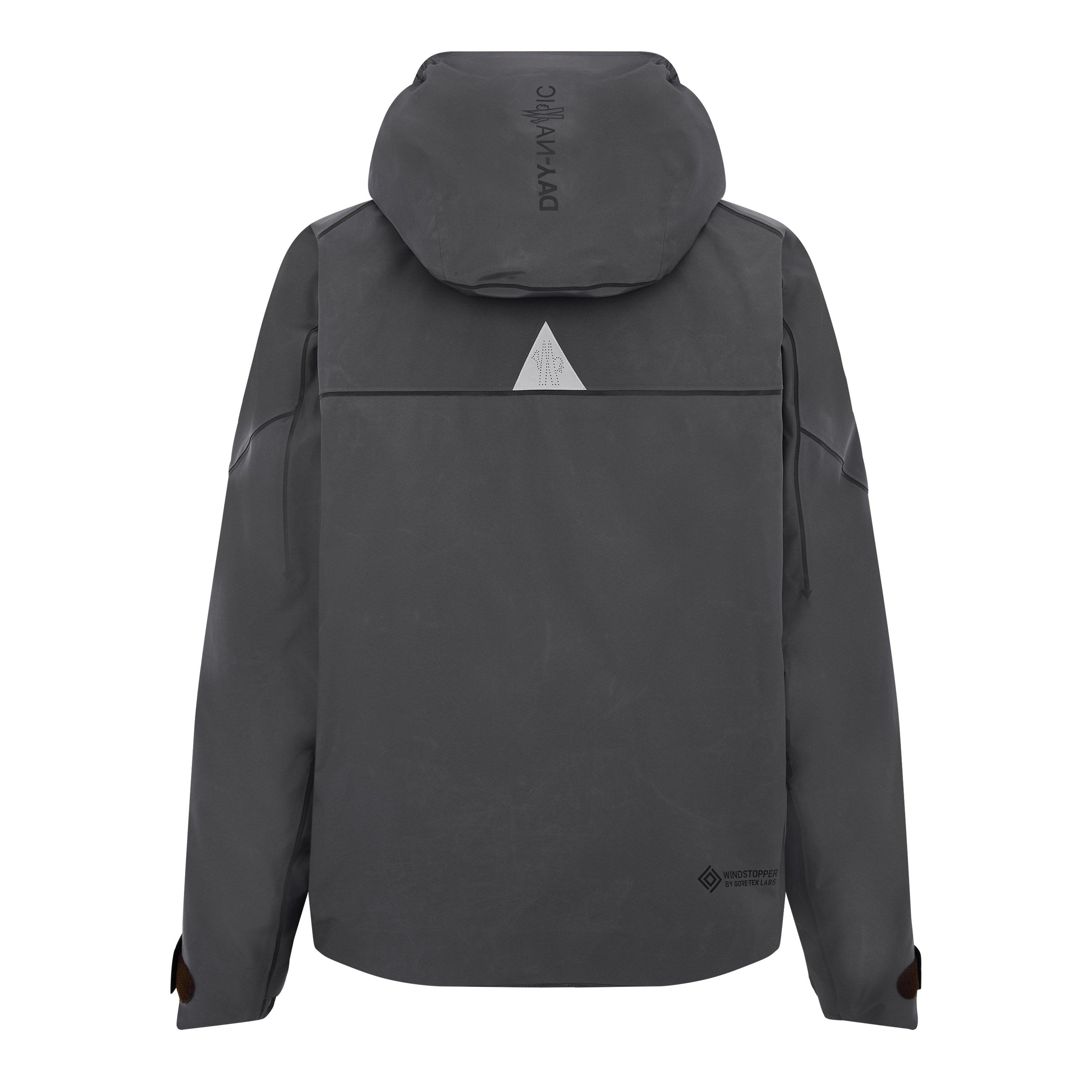 Dark Grey 93N - Moncler Grenoble - Men's Thusis Gore-Tex Goose Down Windproof Oversized Fit Short Puffer Jacket - 6