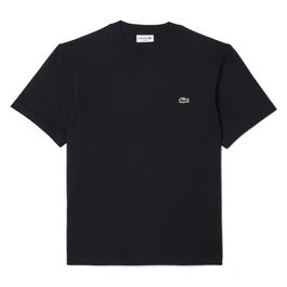 Lacoste Signature Logo Adults Cotton T Shirt