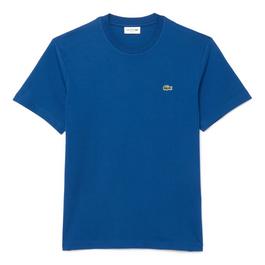 Lacoste Signature Logo Adults Cotton T Shirt