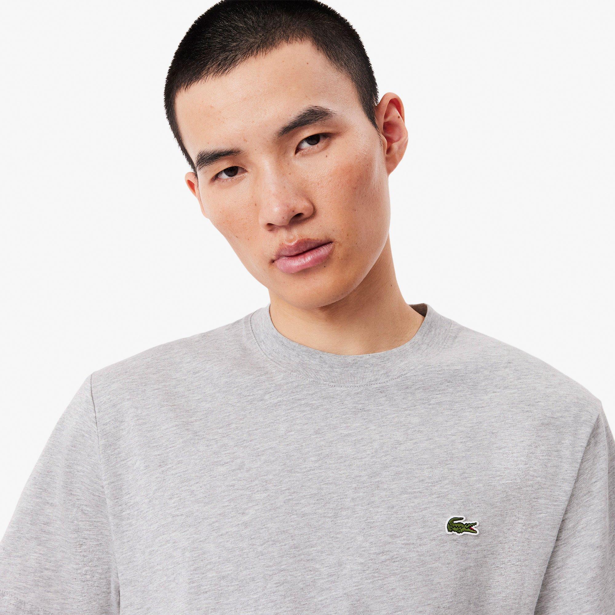 SILVER CHINE - Lacoste - Mens Cotton T-Shirts - 3