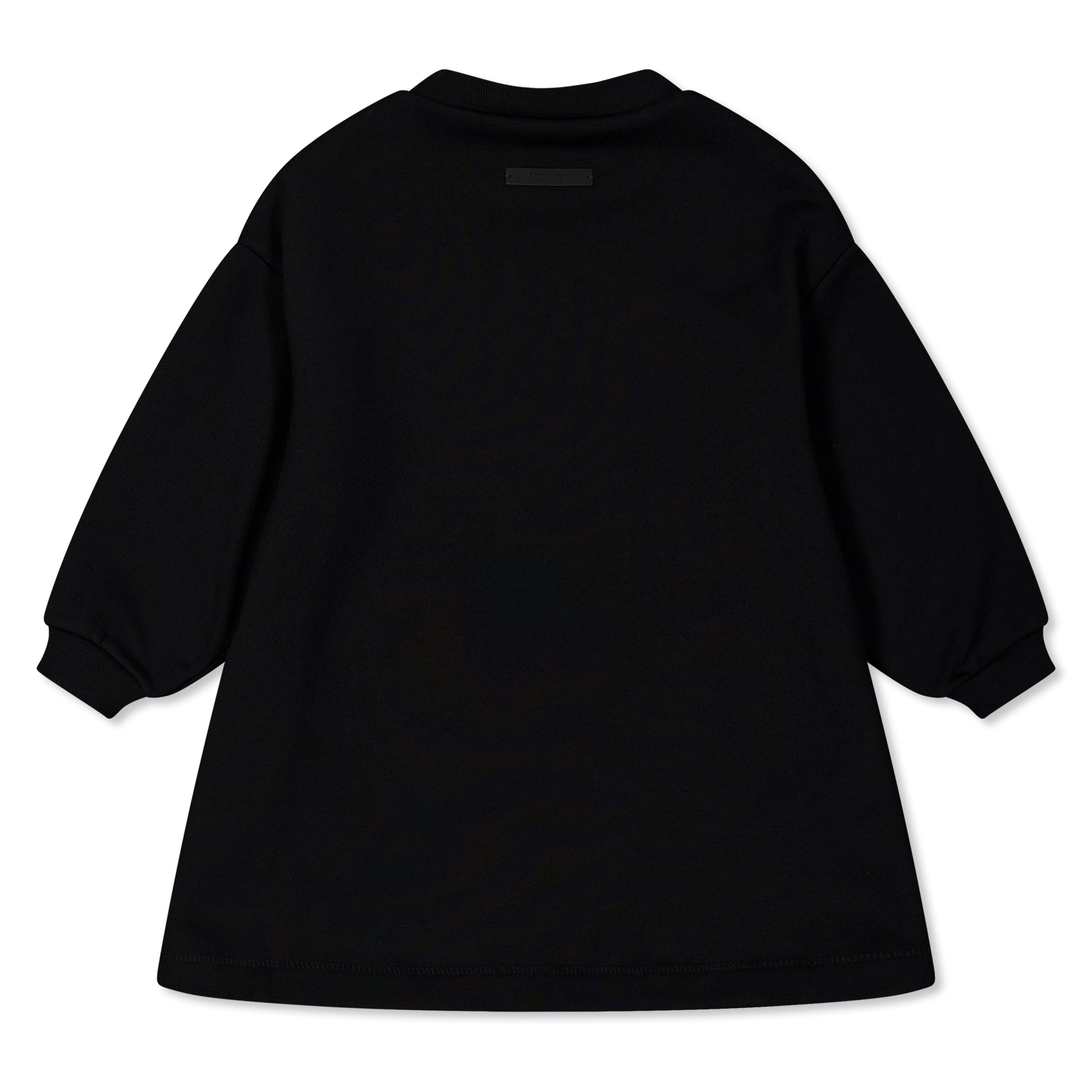 Black - Fear Of God Essentials - Unisex Kids Long-Sleeve Logo T-Shirt Dress - 2