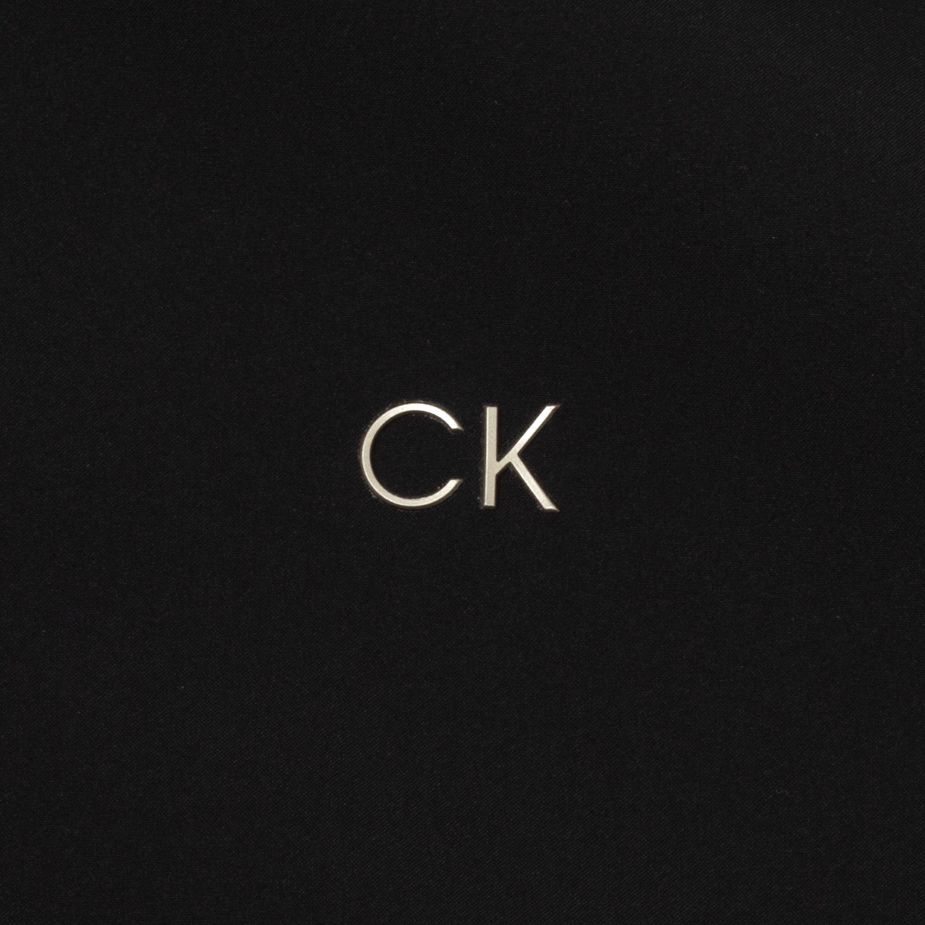 Zwart - Calvin Klein Golf - Hooded Monogram Softshell Jacket - 5