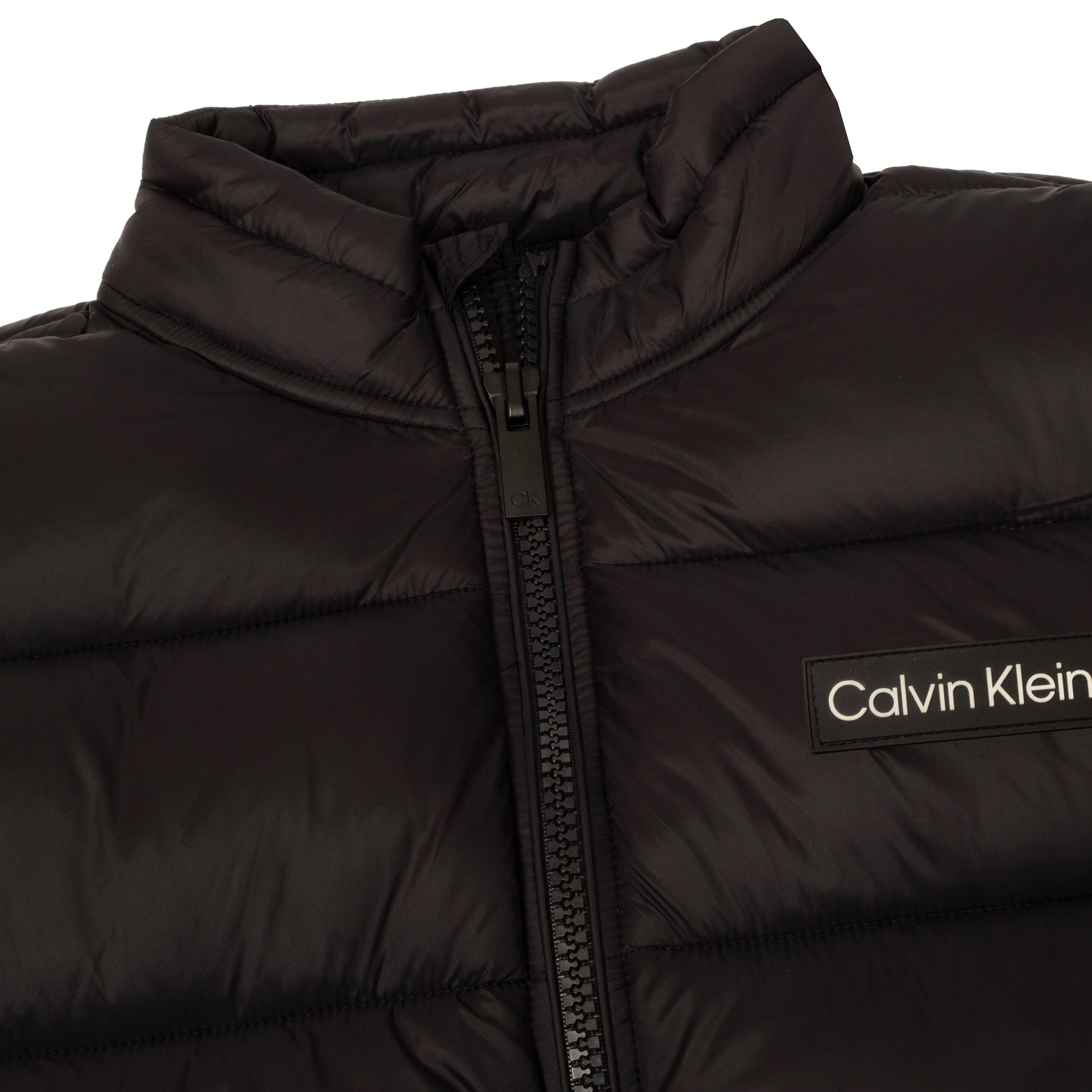 Black - Calvin Klein Golf - Kids'  Lightweight Quilted Puffer Jacket - 3