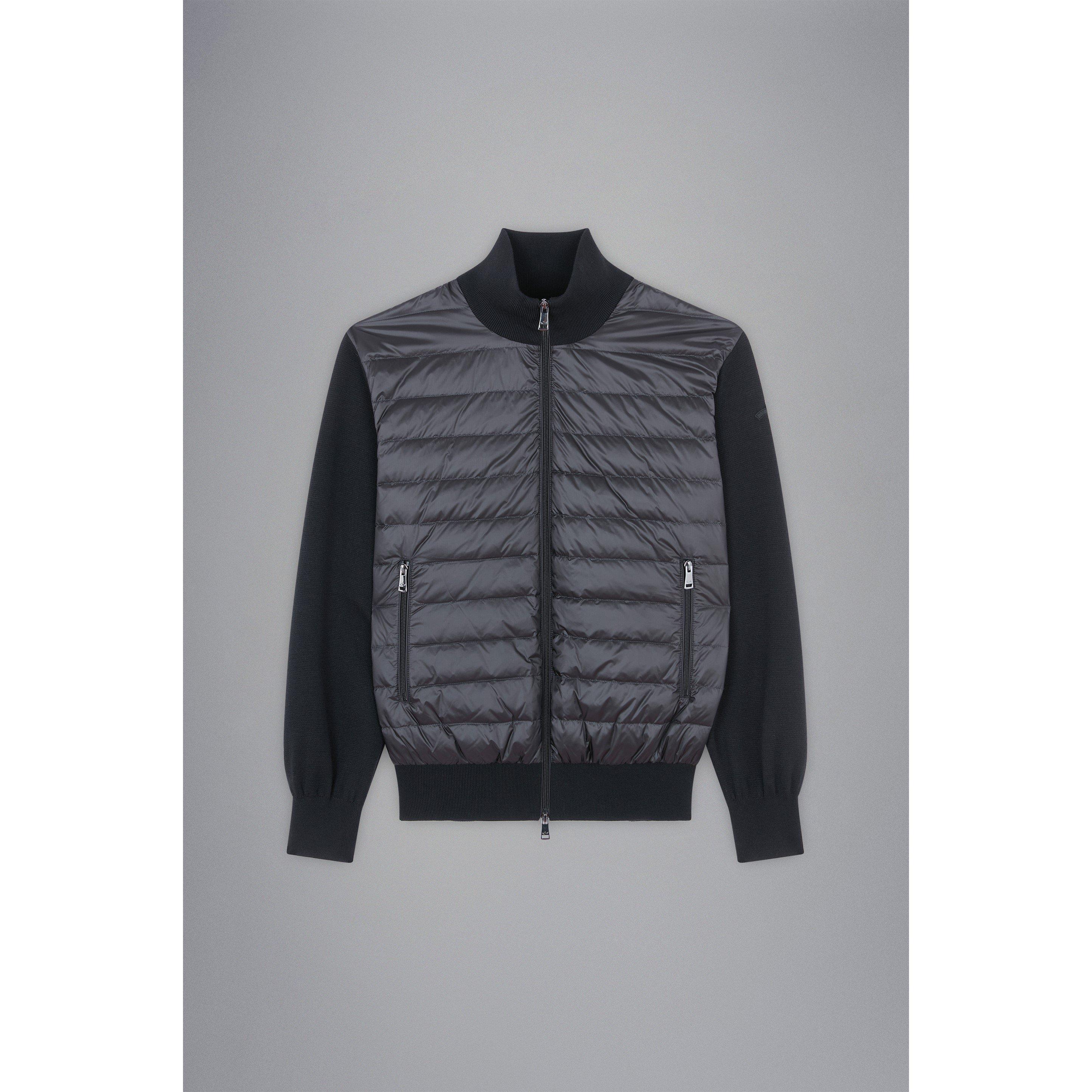 Black - Paul And Shark - Men's Lightweight Weather-Resistant Hybrid Jacket - 1