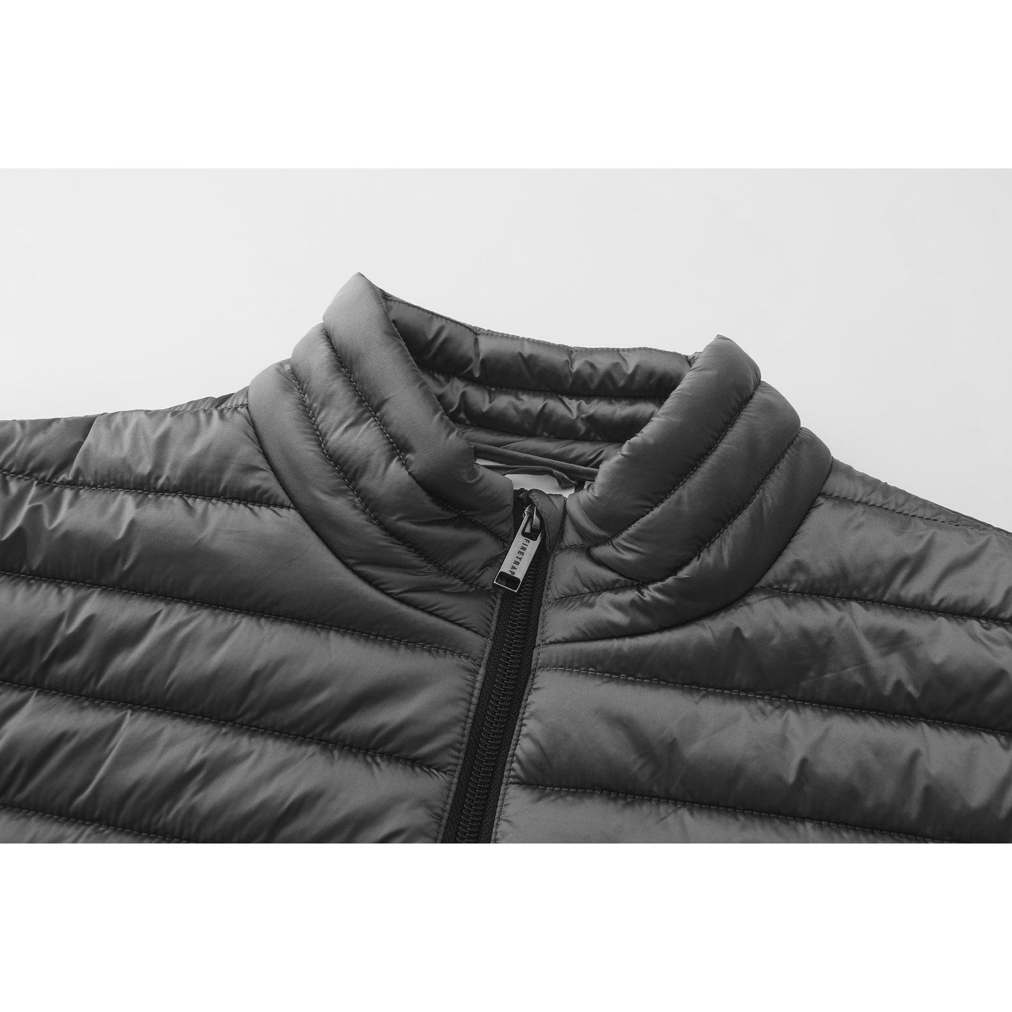 Grey - Firetrap - Men's Slim Fit Puffer Jacket - 11