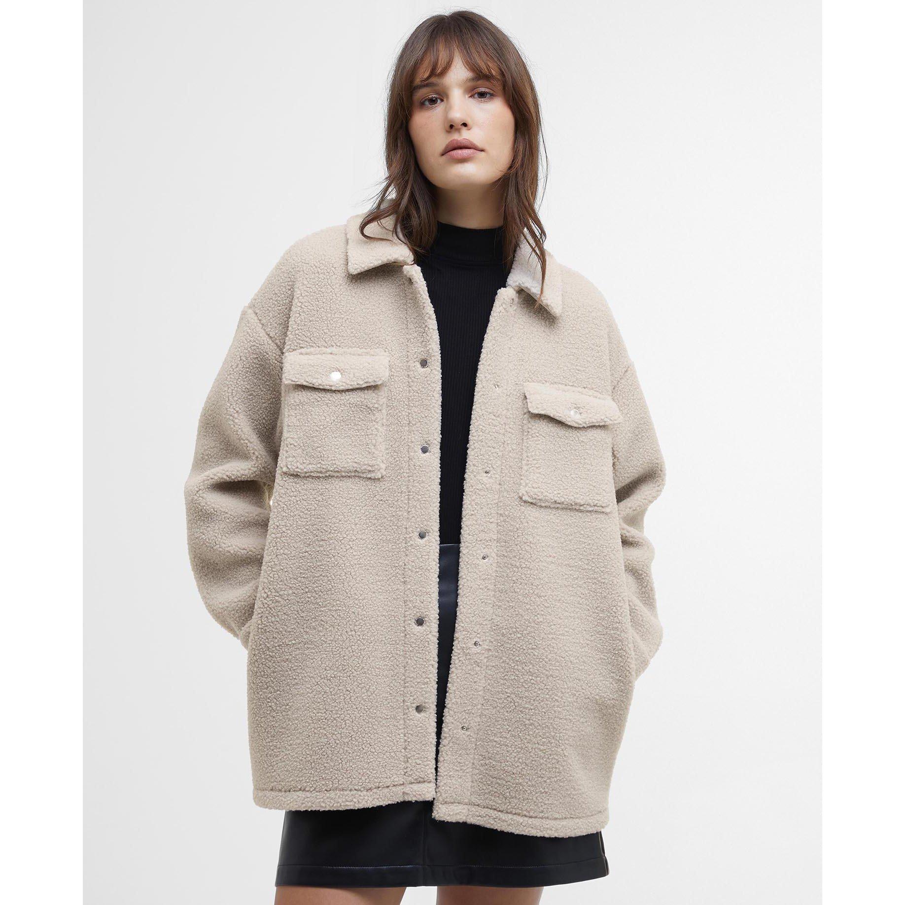 Silver Cloud - Barbour International - Peyton Fleece Overshirt - 1