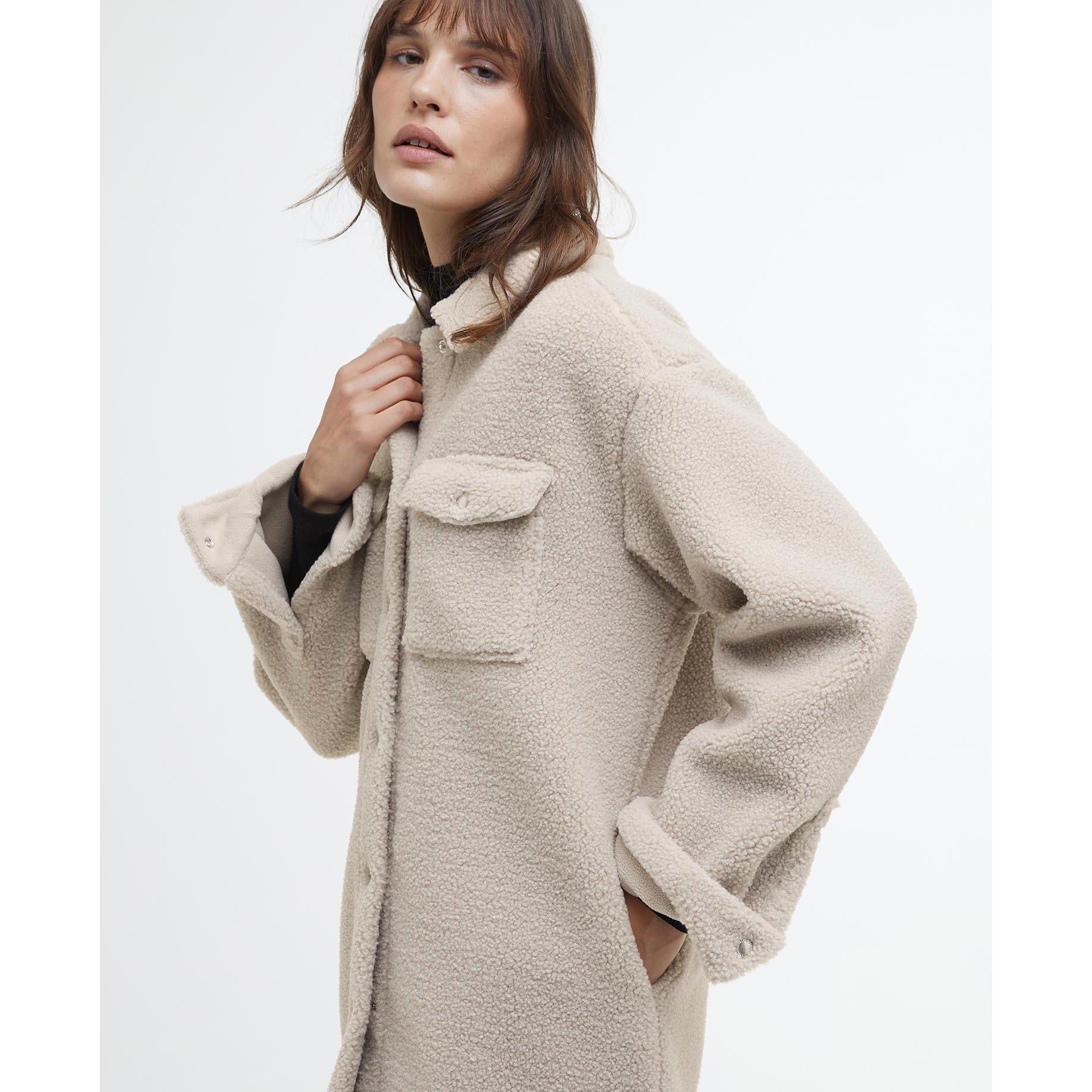 Silver Cloud - Barbour International - Peyton Fleece Overshirt - 3