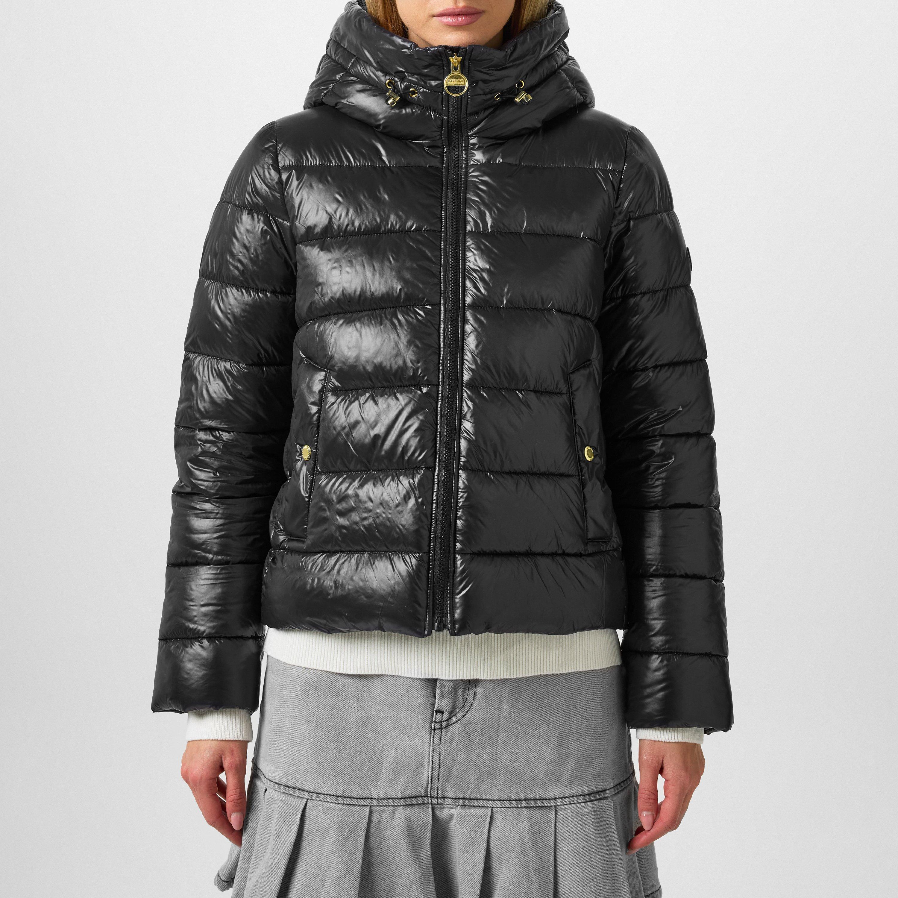 Black - Barbour International - Women's Hailey Quilted Short Puffer Jacket - 1