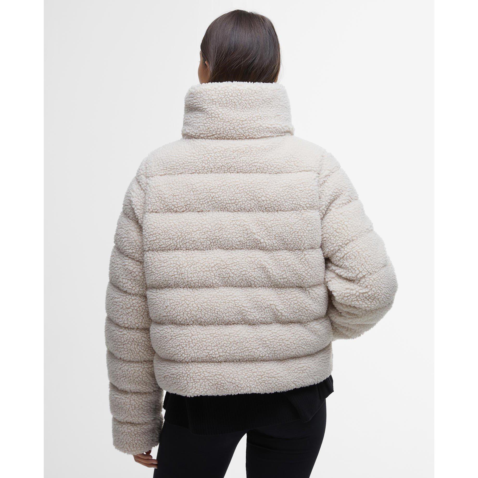 Silver Cloud - Barbour International - Fleece Quilted Jacket - 2