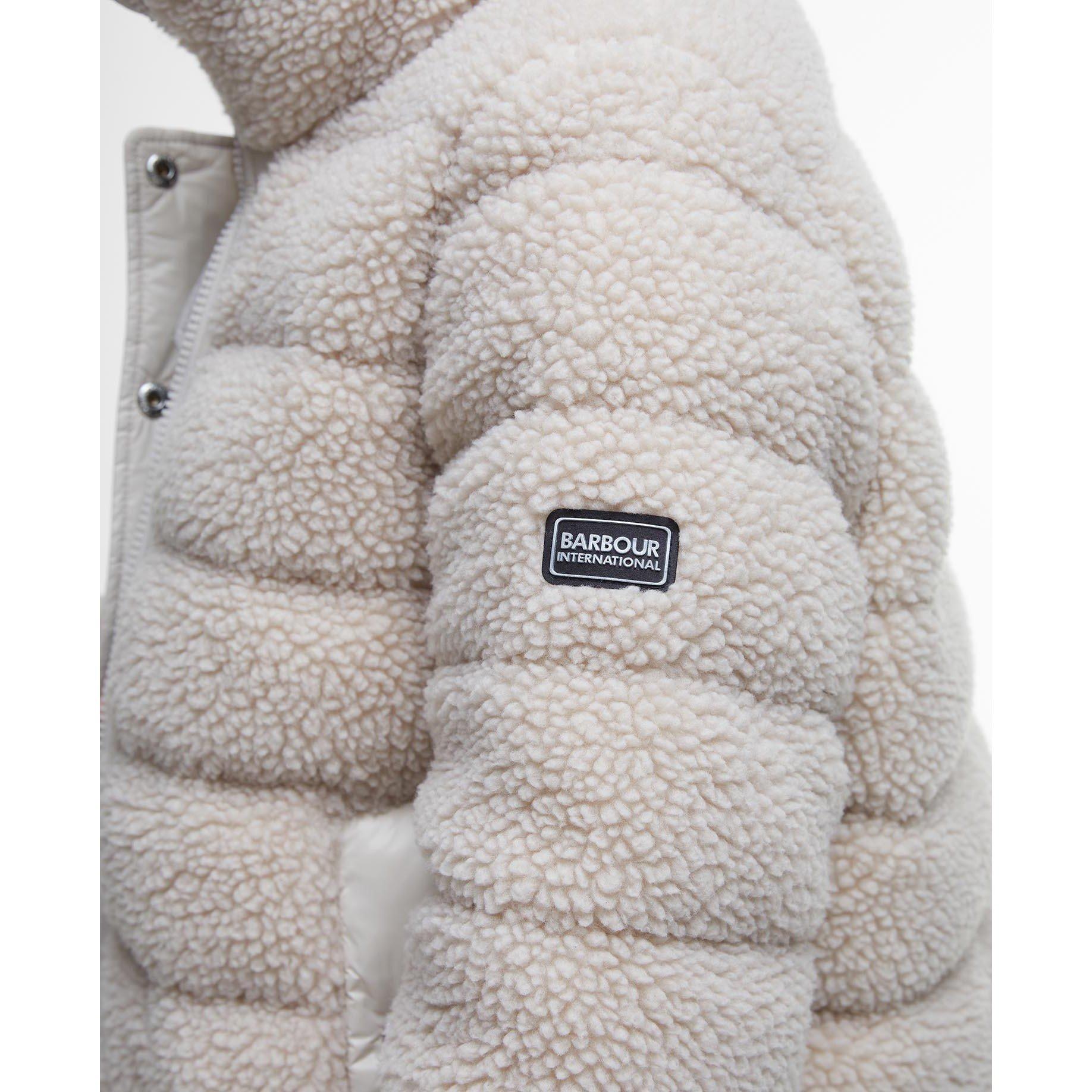 Silver Cloud - Barbour International - Fleece Quilted Jacket - 6