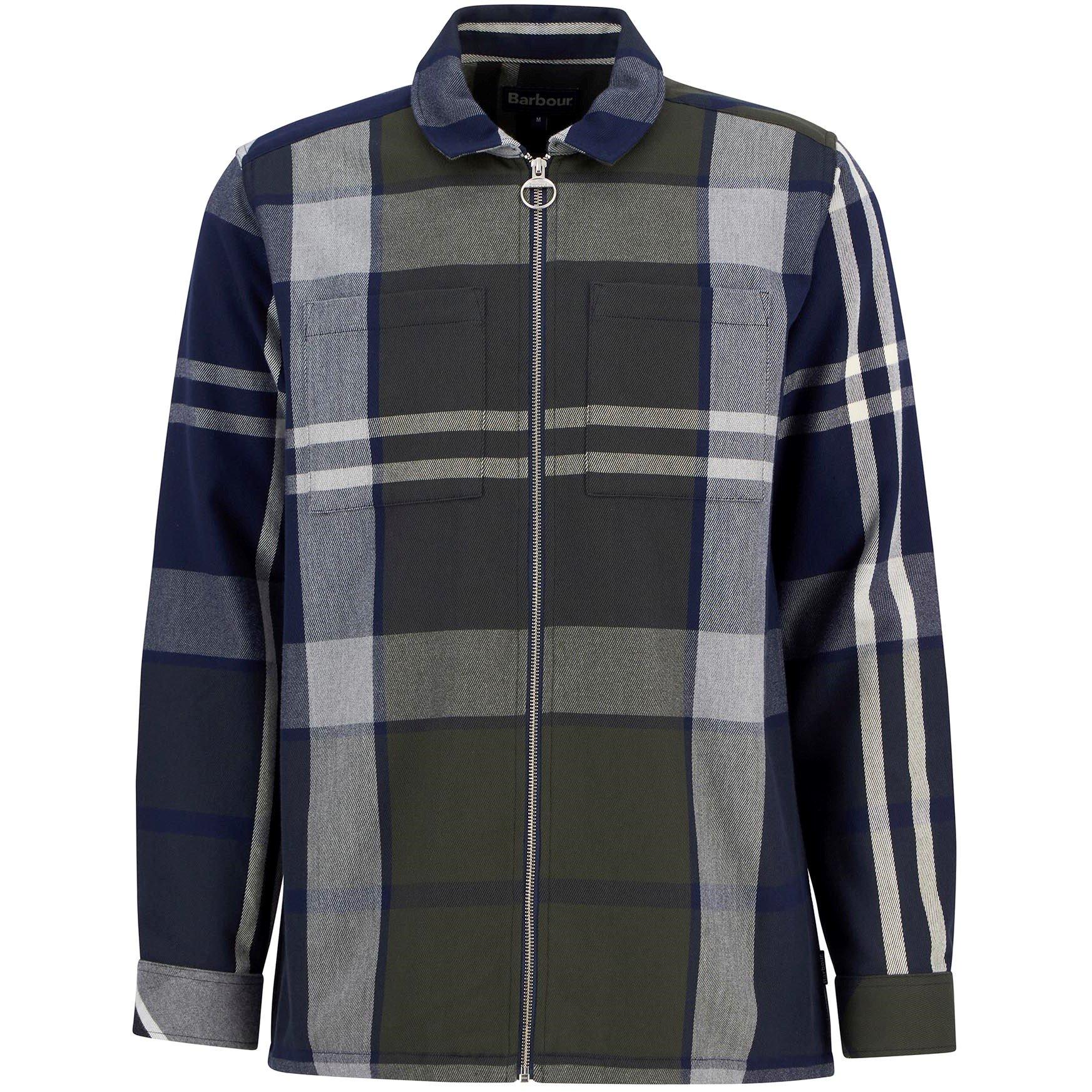 Fernwood Tartan - Barbour - Men's Lannich Tartan Cotton Long Sleeve Overshirt - 1