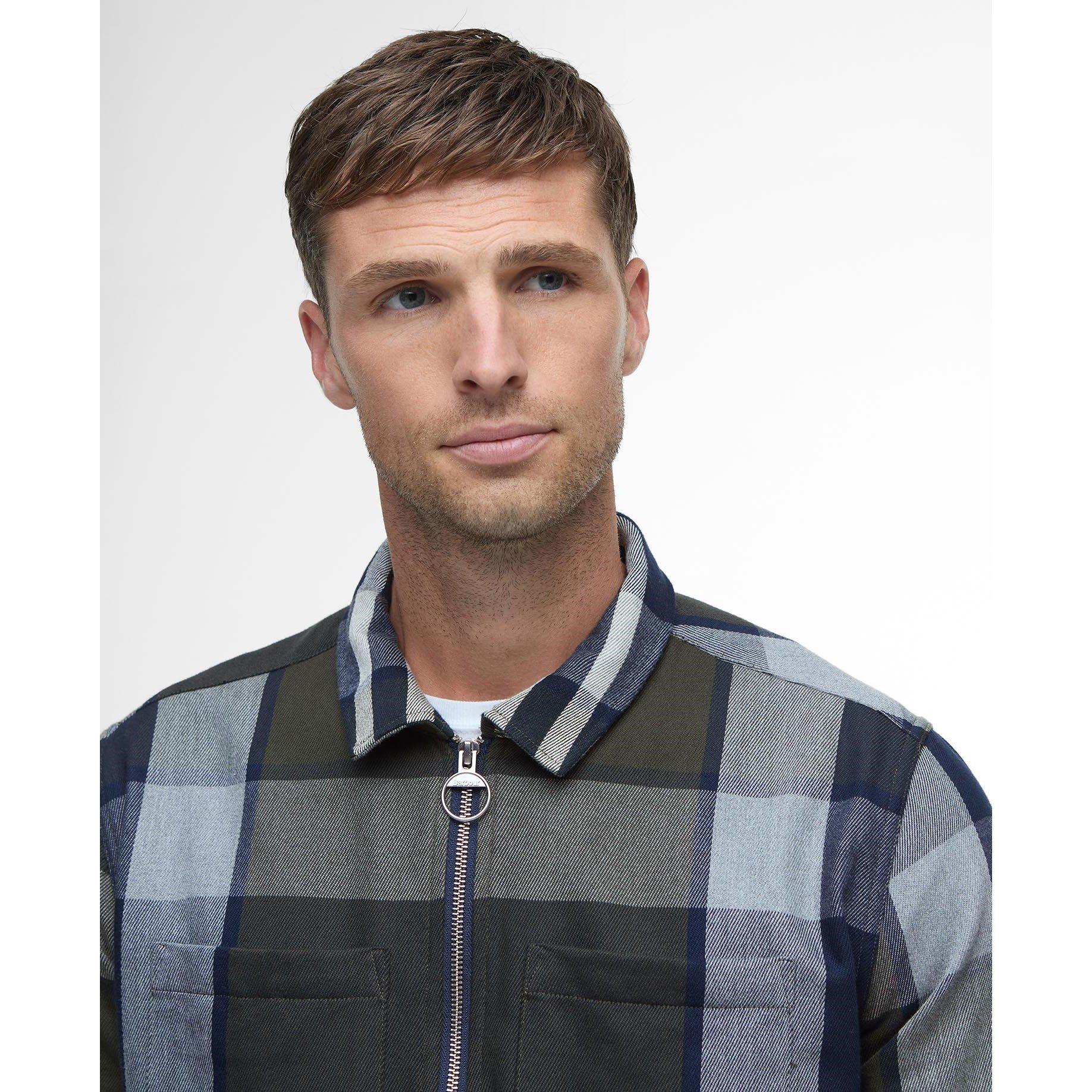 Barbour Men's Lannich Tartan Cotton Long Sleeve Overshirt | Cruise